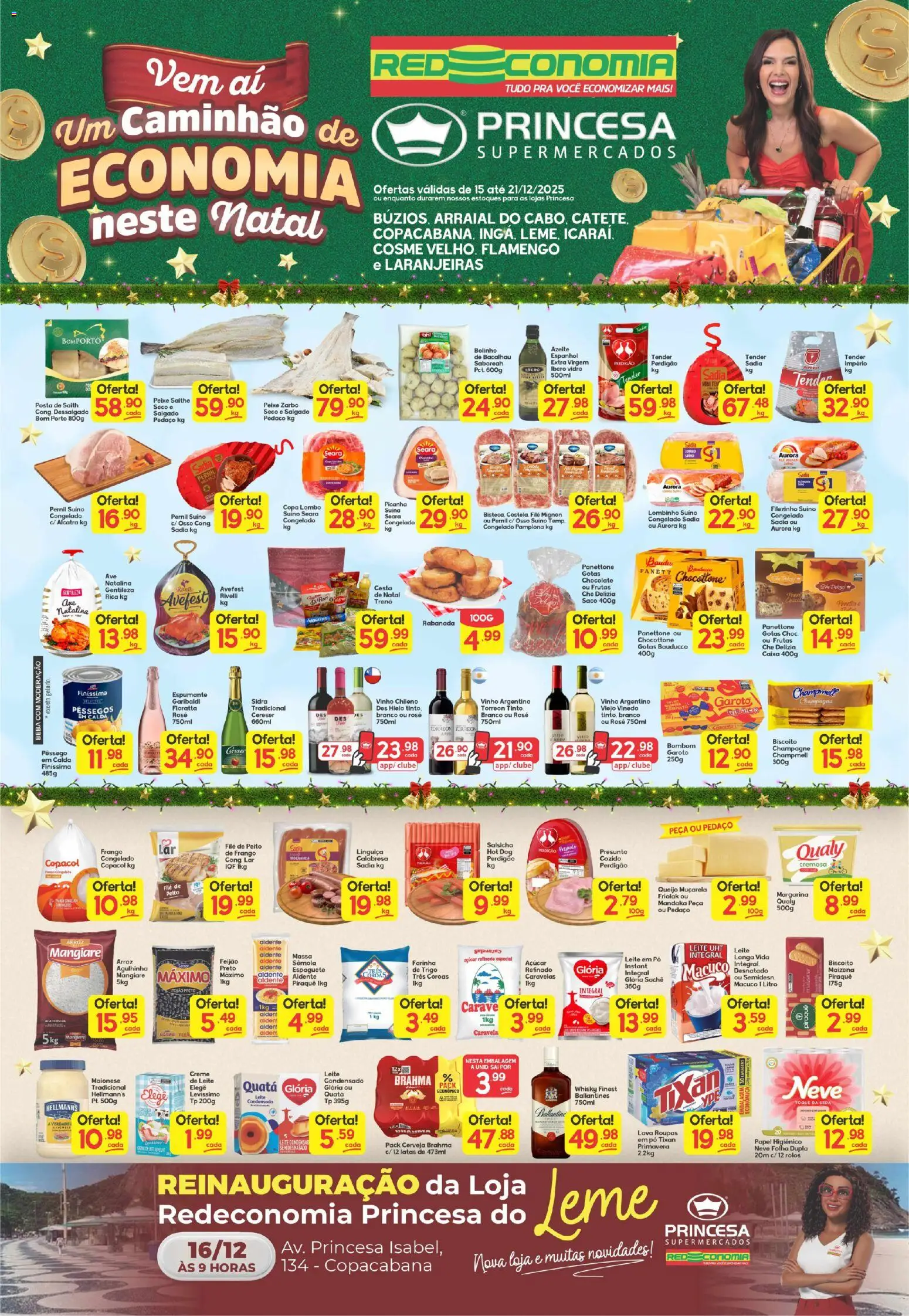 Princesa Folheto - válido de 15.12.2025 | Página: 1 | Produtos: Pó, Caixa, Cerveja, Peito de frango