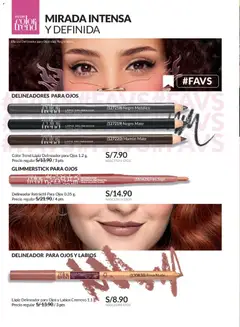 Vista previa de folleto Avon - Ciclo 19 de la Avon válido desde 01.12.2025 | Página: 82 | Productos: Delineador