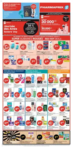 Preview of QUAKER LIFE, KELLOGG'S RICE KRISPIES, ou/or Céréales pour enfants/Kids Cereal Produits sélectionnés Selected Types & Sizes from shop Pharmaprix valid from 03.01.2026 | Page: 3 | Products: Pasta, PC, Soap, Body wash