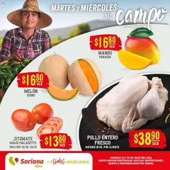 Vista previa de Soriana - Folleto, nuevo folleto de la tienda, válido en México a partir del 22.07.2025