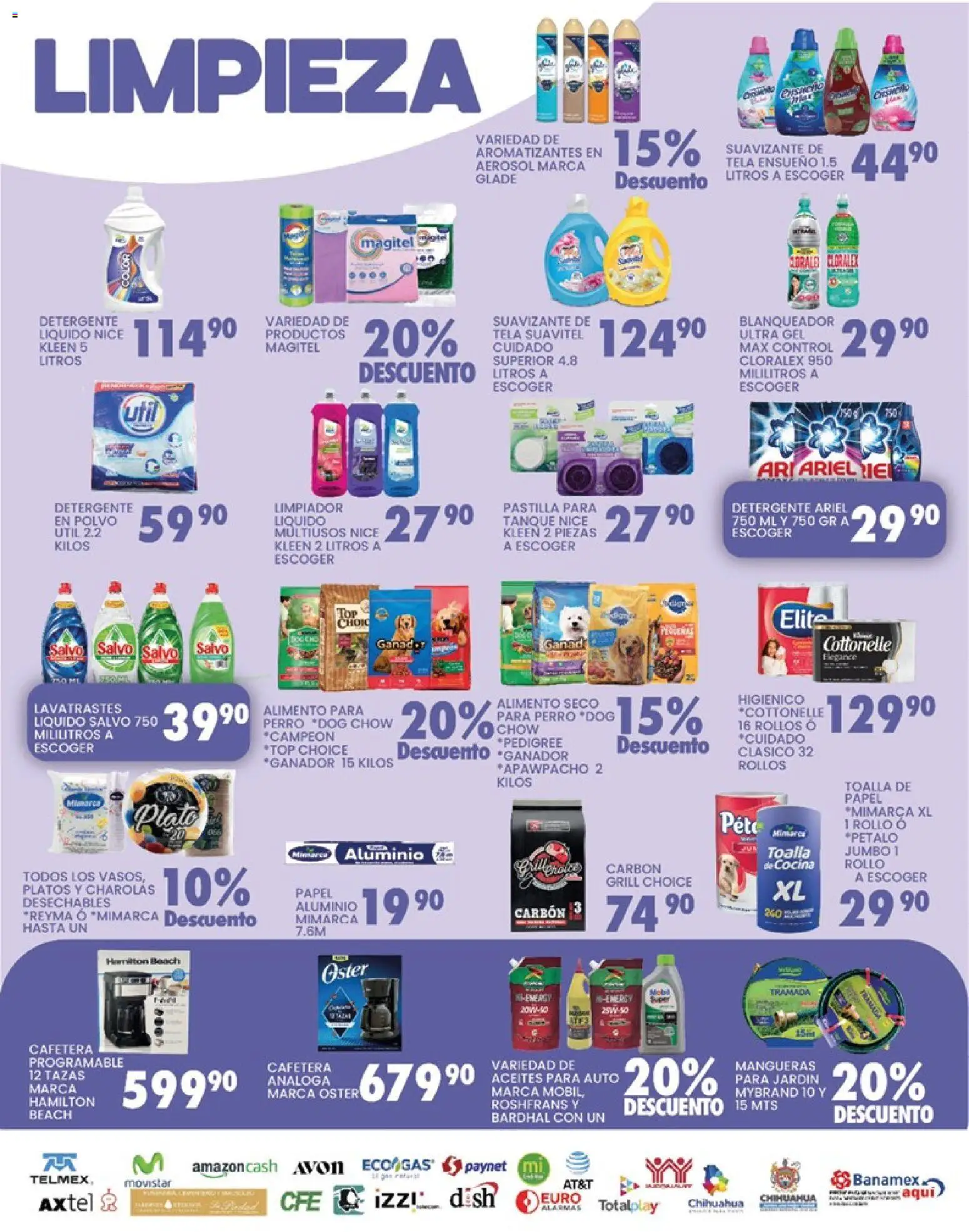 Nuevas ofertas de Alsuper válidas en toda la República Mexicana desde el 06.03.2026. ¡Encuentra las mejores ofertas en Alsuper folleto Chihuahua-Ciudad! | Página: 5 | Productos: Cocina, Cafetera, Bowl, Polvo