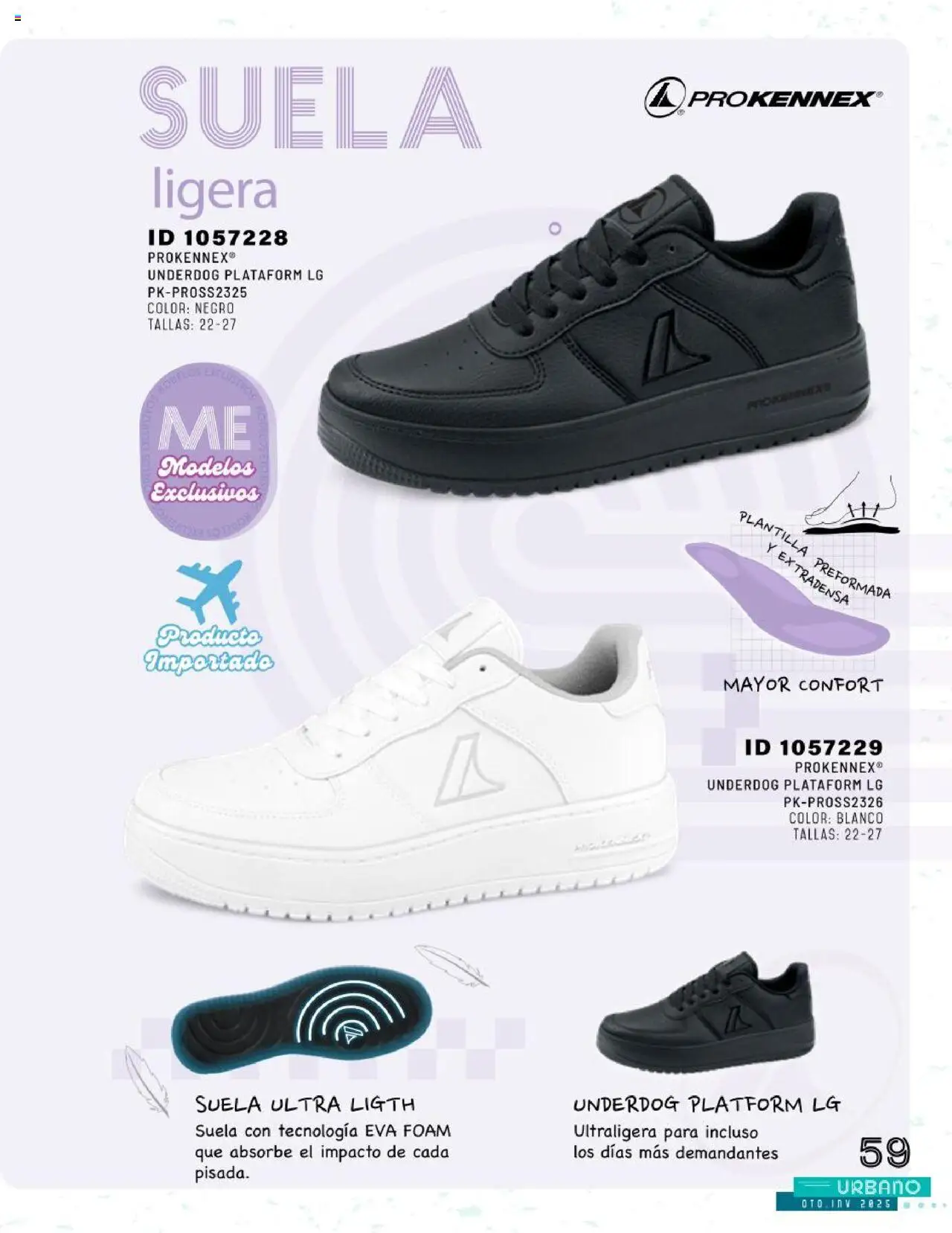 Nuevas ofertas de Price Shoes válidas en toda la República Mexicana desde el 24.07.2025. ¡Encuentra las mejores ofertas en Price Shoes catálogo Urbano otoño / invierno 2025! | Página: 59