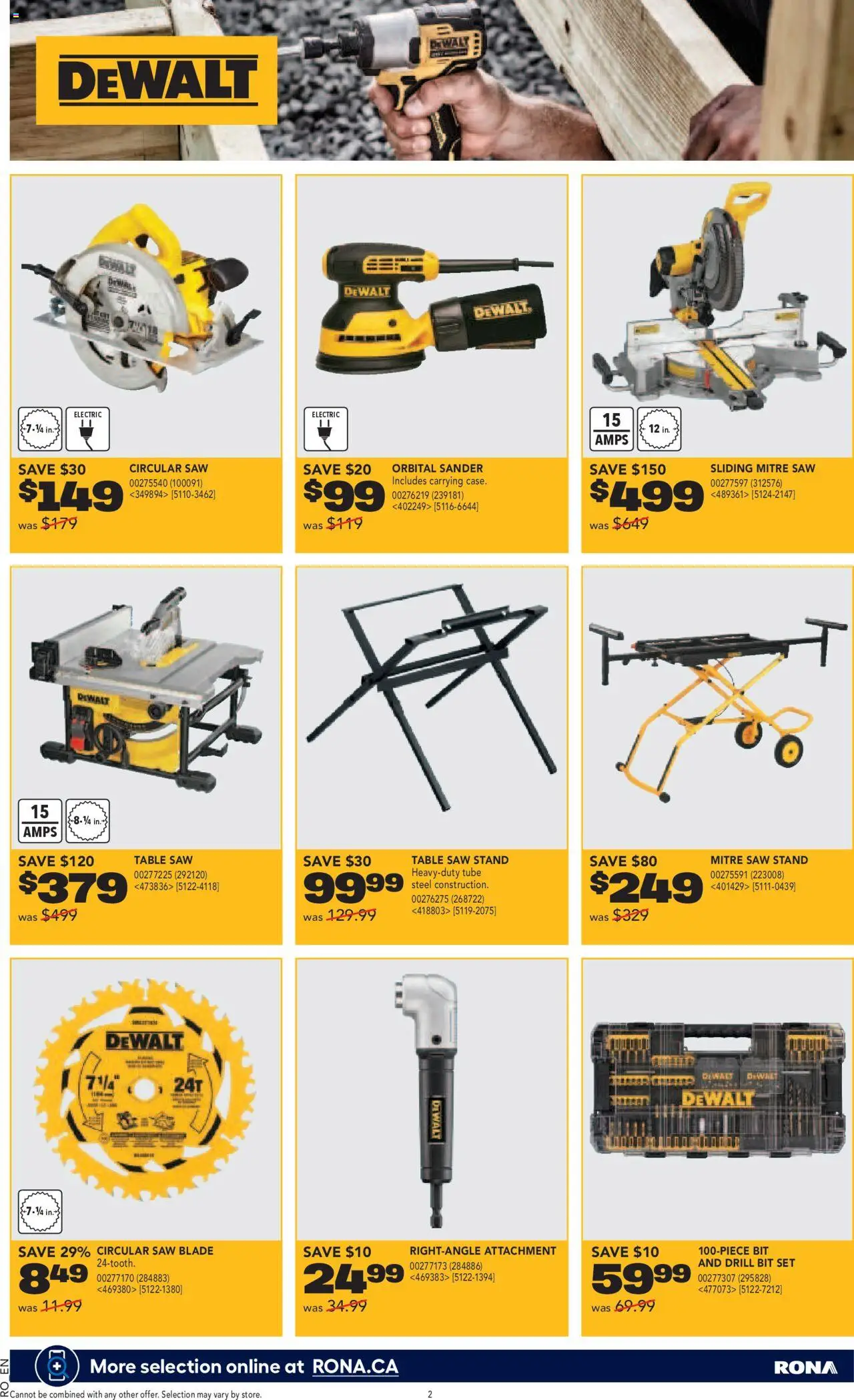 Rona flyer valid from 08.05.2025 | Page: 3 | Products: Table