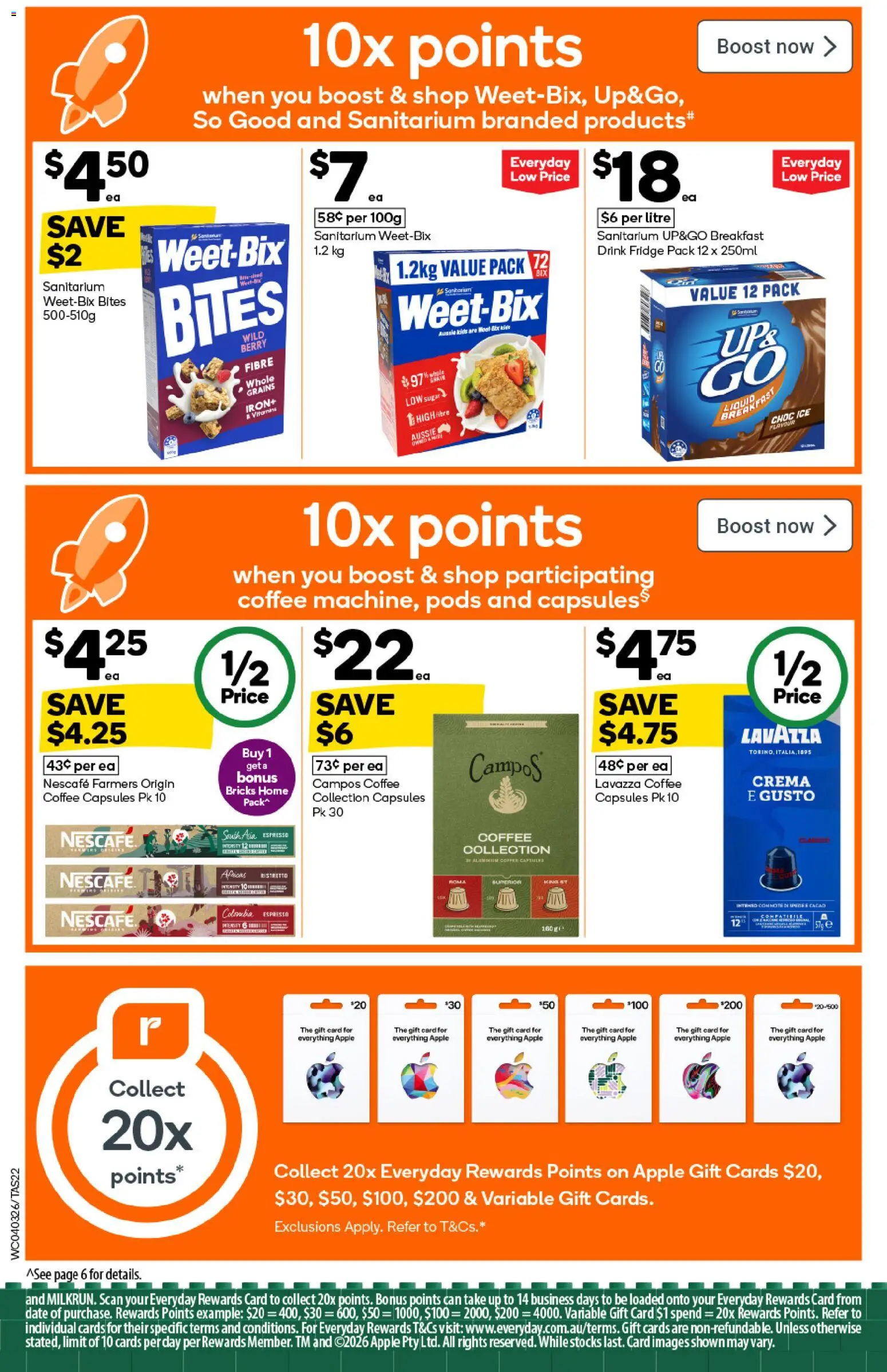 Woolworths catalogue - valid from 04.03.2026 | Page: 22 | Products: Coffee, Nescafe, Fridge, Iron