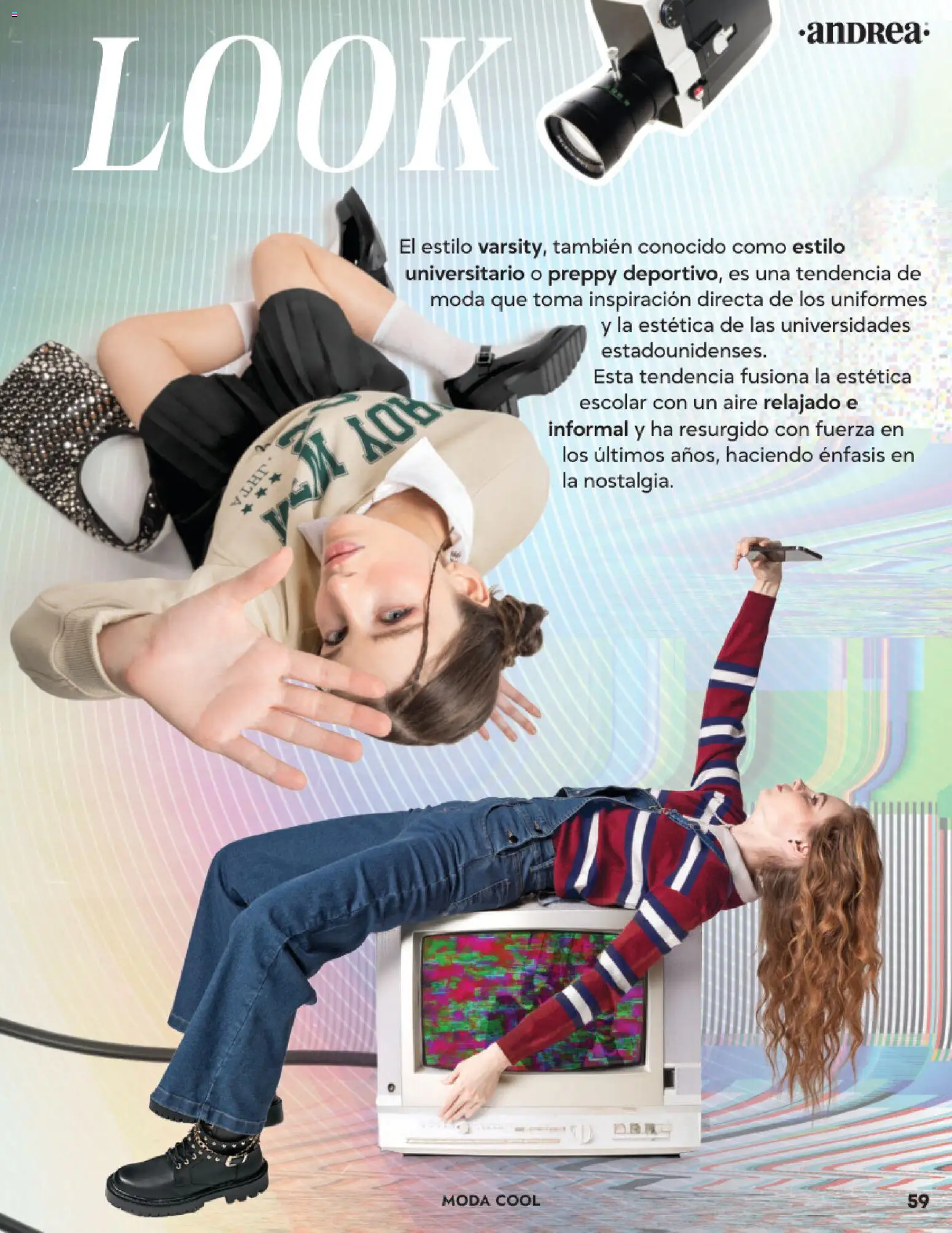 Nuevas ofertas de Andrea válidas en toda la República Mexicana desde el 26.11.2025. ¡Encuentra las mejores ofertas en Andrea catálogo Vestir! | Página: 59