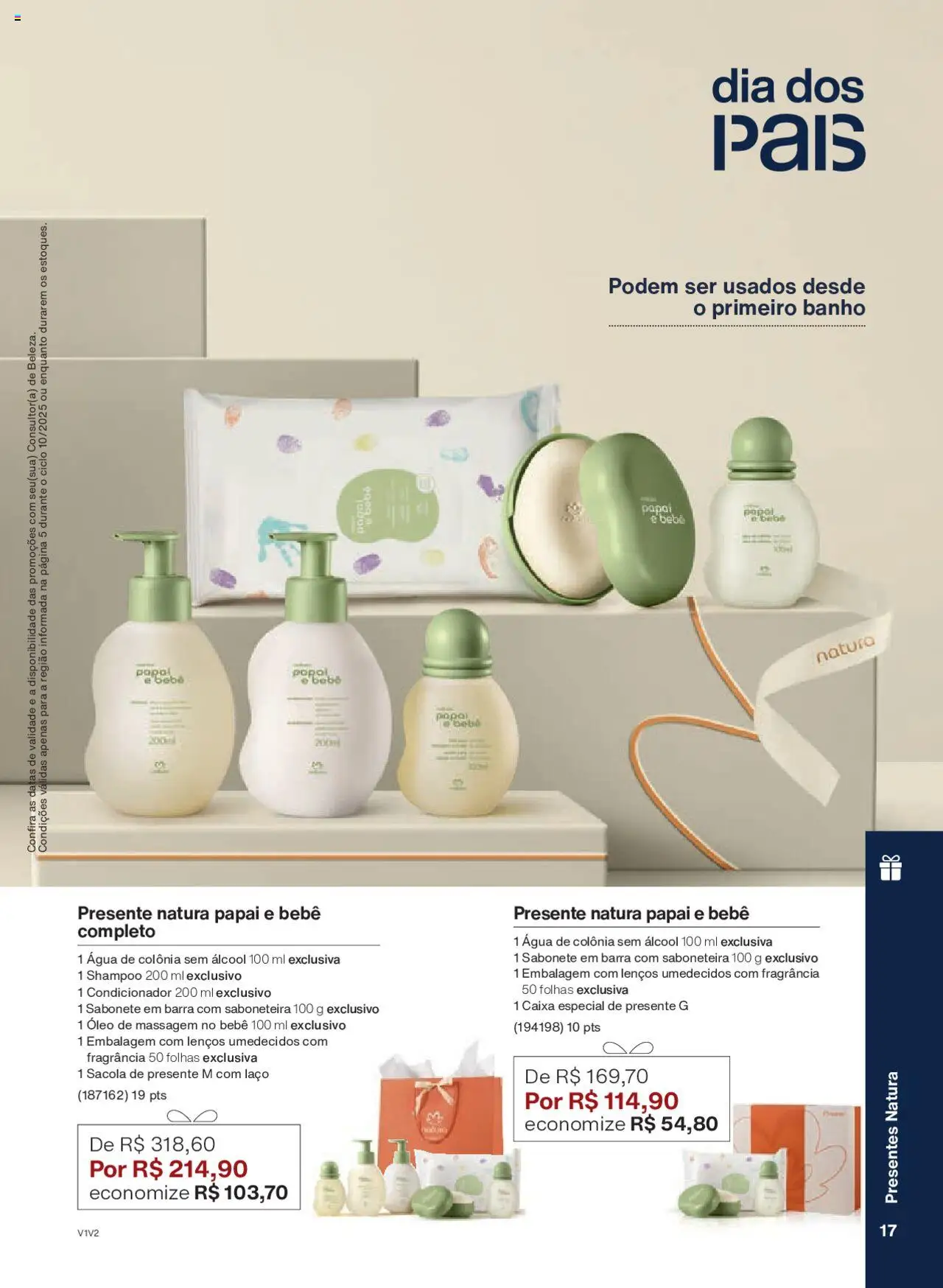 Natura Folheto - válido de 05.06.2025 | Página: 17 | Produtos: Shampoo, Fragrância, Condicionador, Sabonete