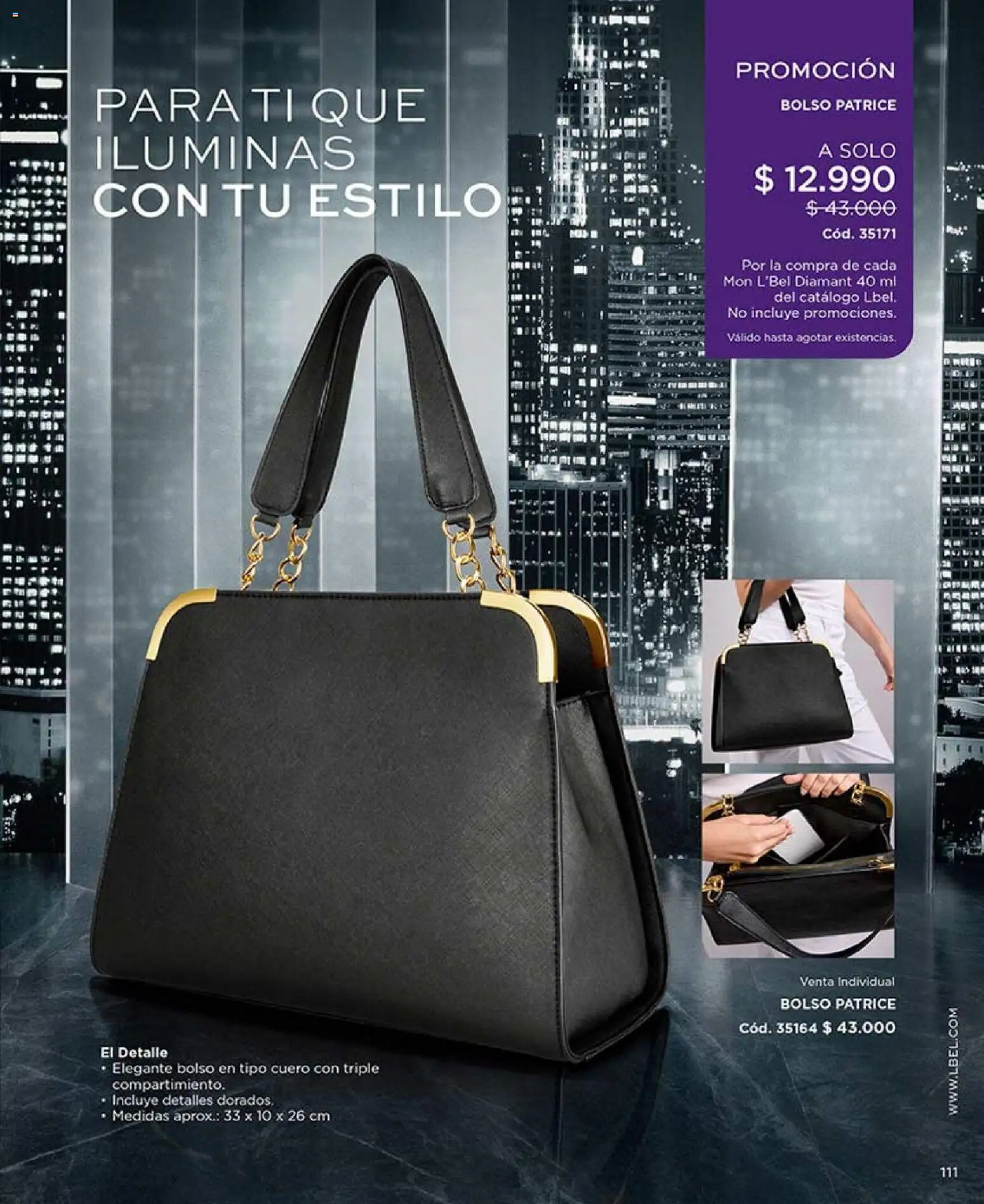 Catálogo L'Bel Campaña 4 │ válido desde el 15.02.2026 | Página: 115 | Productos: Bolso, Individual