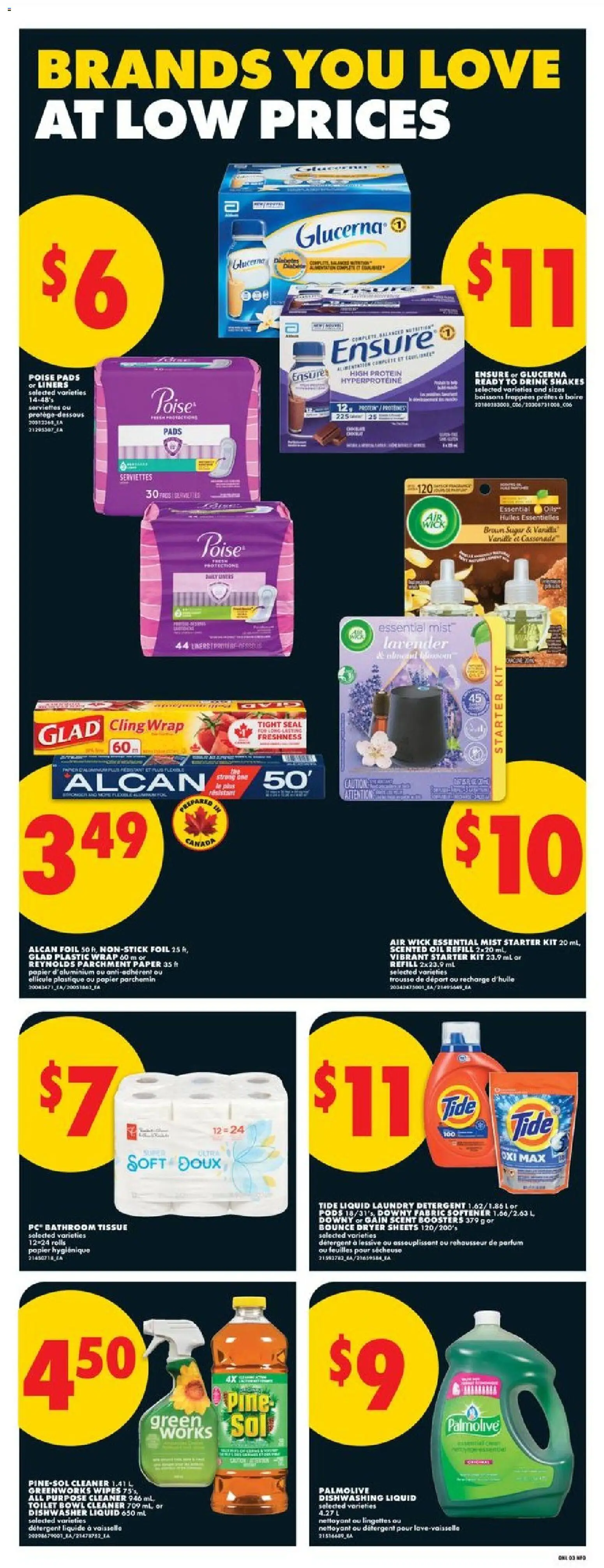 No Frills flyer valid from 16.04.2026 | Page: 8 | Products: PC, Dryer, Soap, Fabric softener