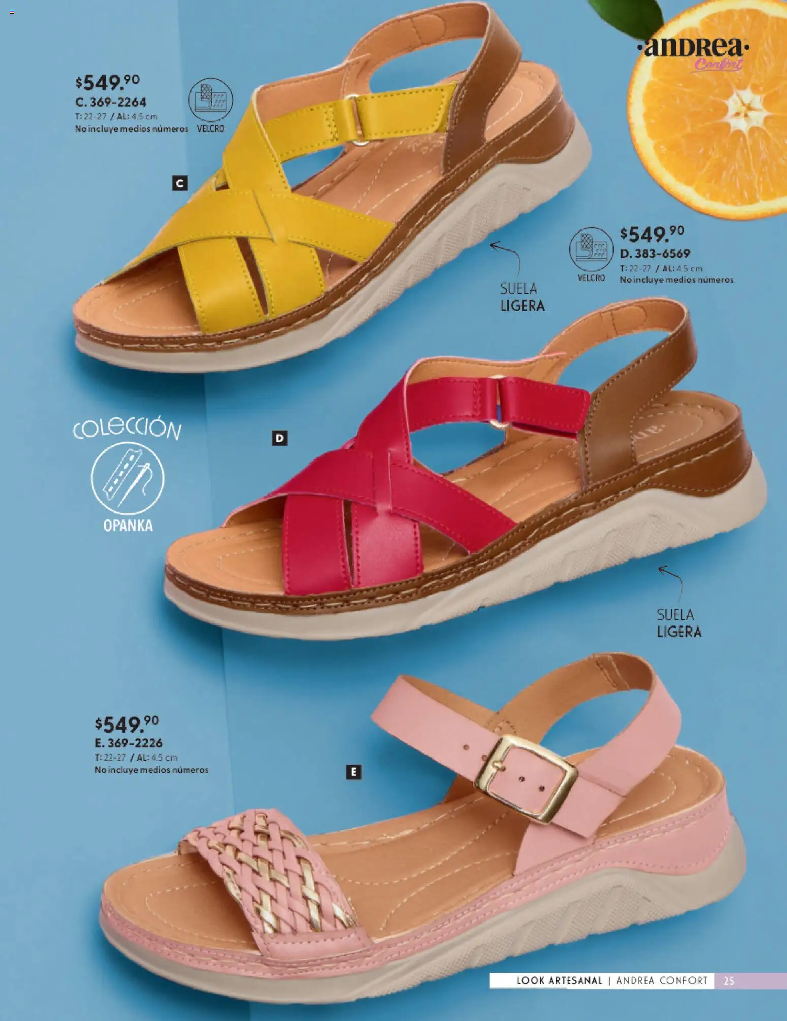 Nuevas ofertas de Andrea válidas en toda la República Mexicana desde el 25.01.2026. ¡Encuentra las mejores ofertas en Andrea catálogo Calzado Confort ! | Página: 25