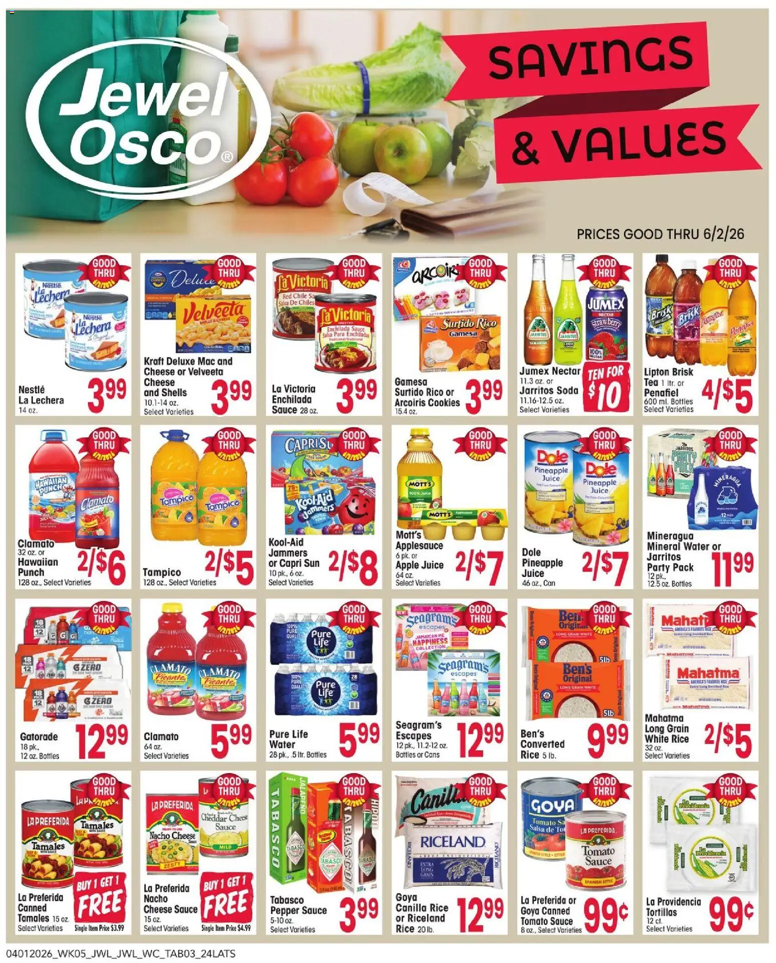 Jewel Osco Savings & Values - valid from 01.04.2026 | Page: 3