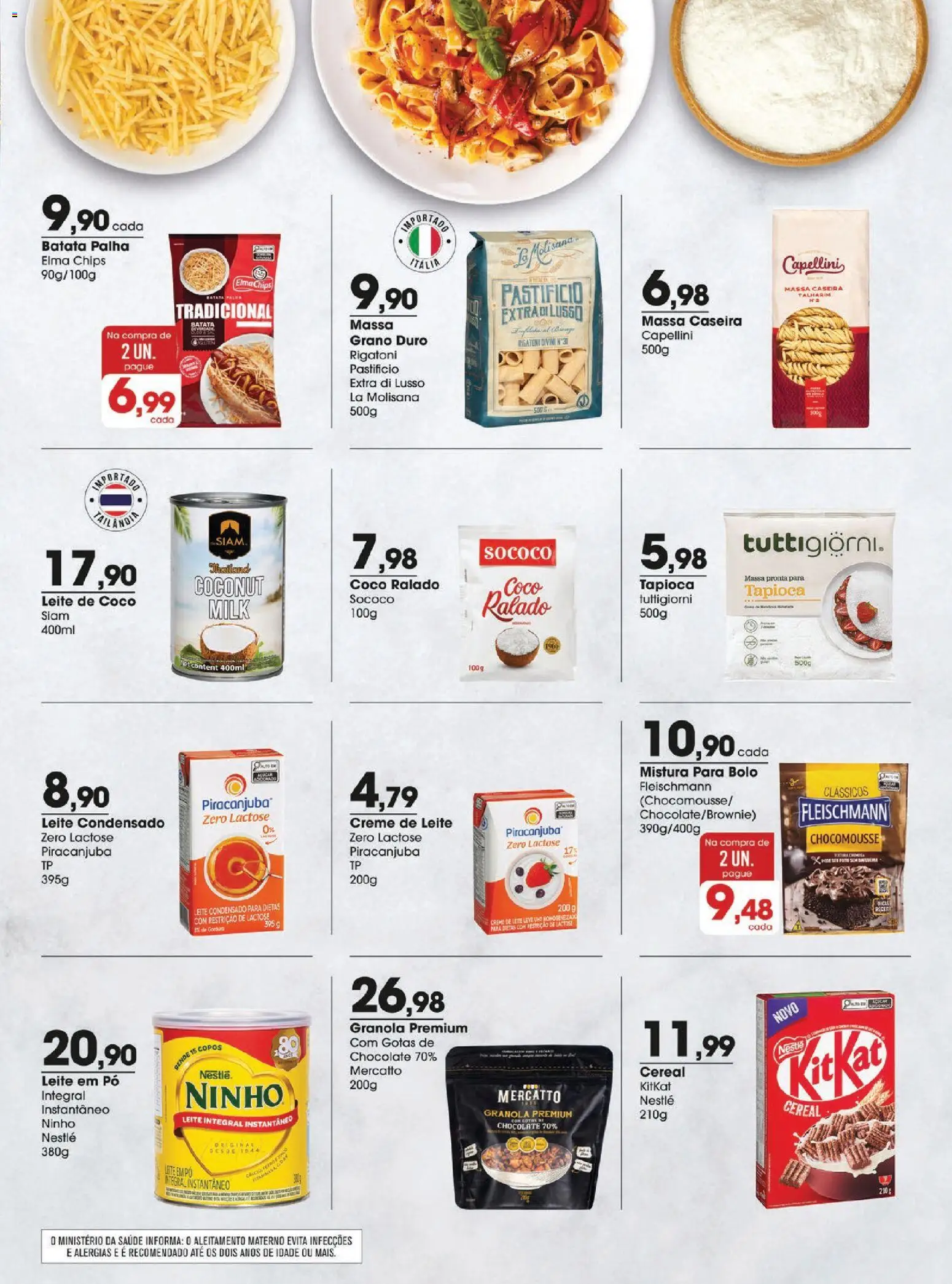 Zaffari Folheto - válido de 24.03.2026 | Página: 5 | Produtos: Coco, Massa, Creme de leite, Mistura para bolo