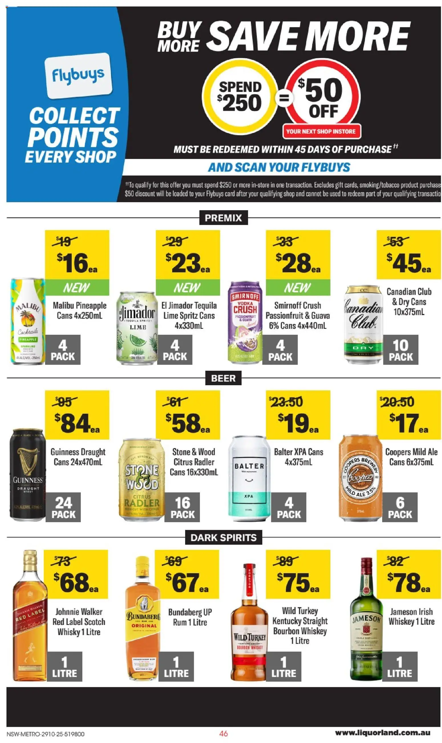 Liquorland catalogue - valid from 29.10.2025 | Page: 3 | Products: Whiskey, Rum, Turkey, Lime