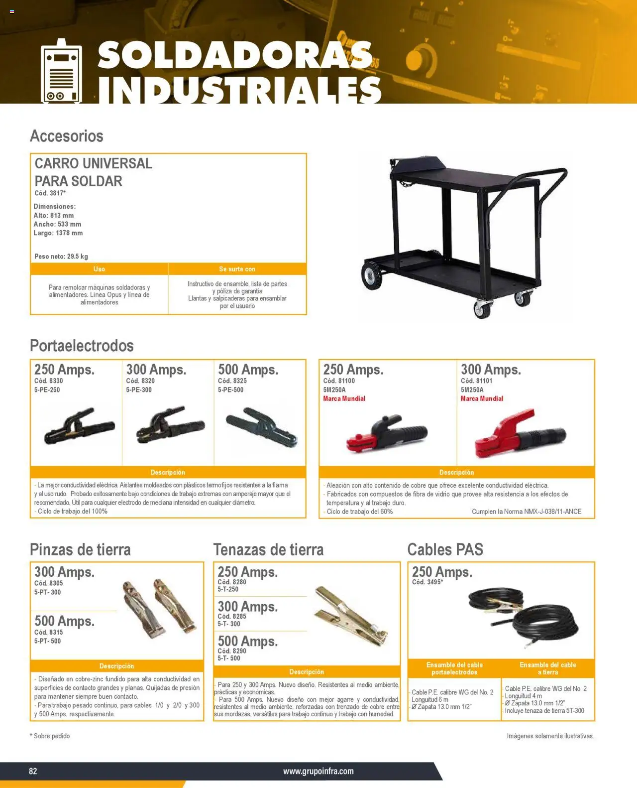 Nuevas ofertas de Infra válidas en toda la República Mexicana desde el 07.01.2025. ¡Encuentra las mejores ofertas en Infra catálogo Soldadoras industriales! | Página: 30 | Productos: Tenaza, Cable, Sobre