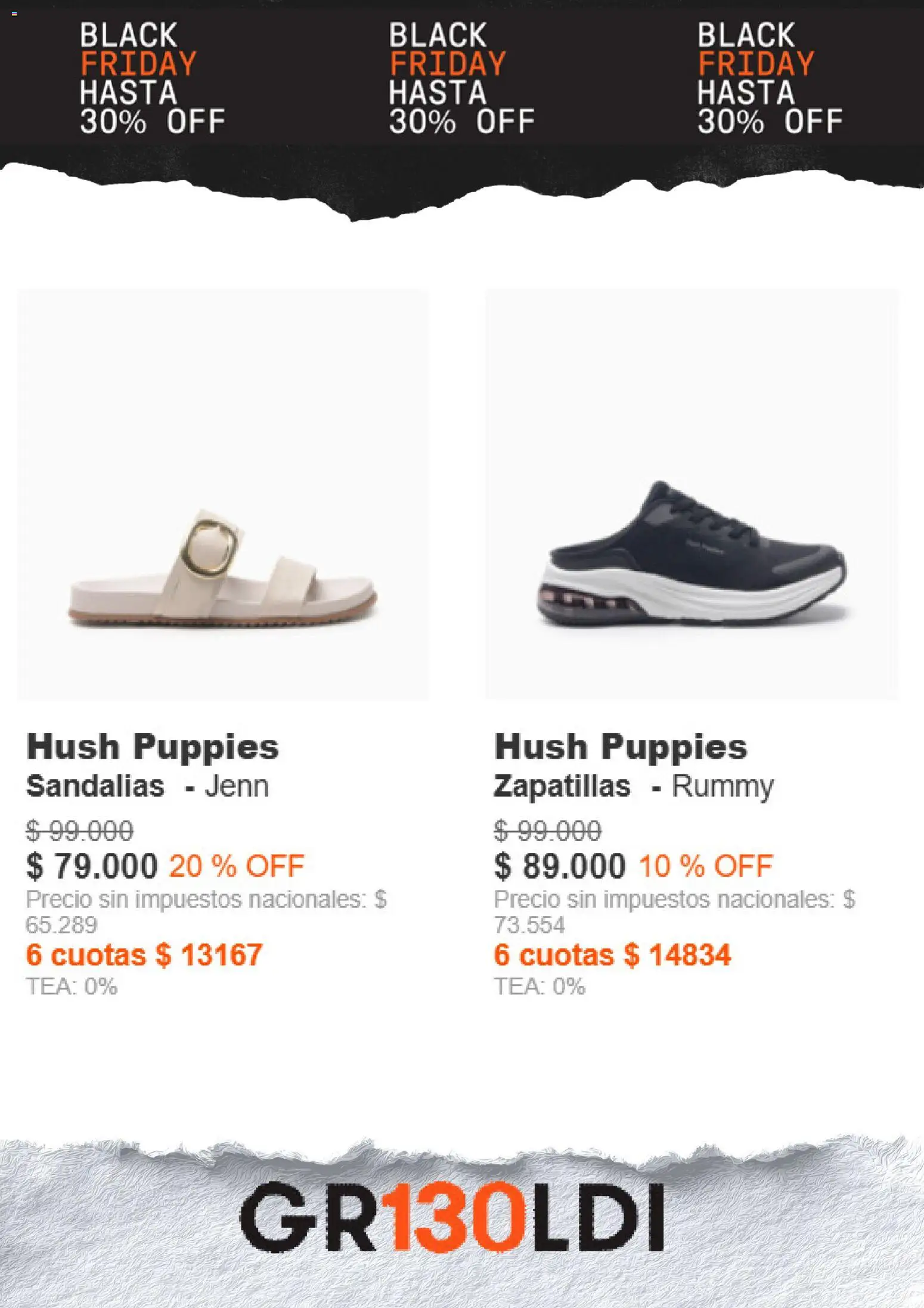 Grimoldi Black Friday │ válido desde el 28.11.2025 | Página: 4 | Productos: Sandalias, Zapatillas