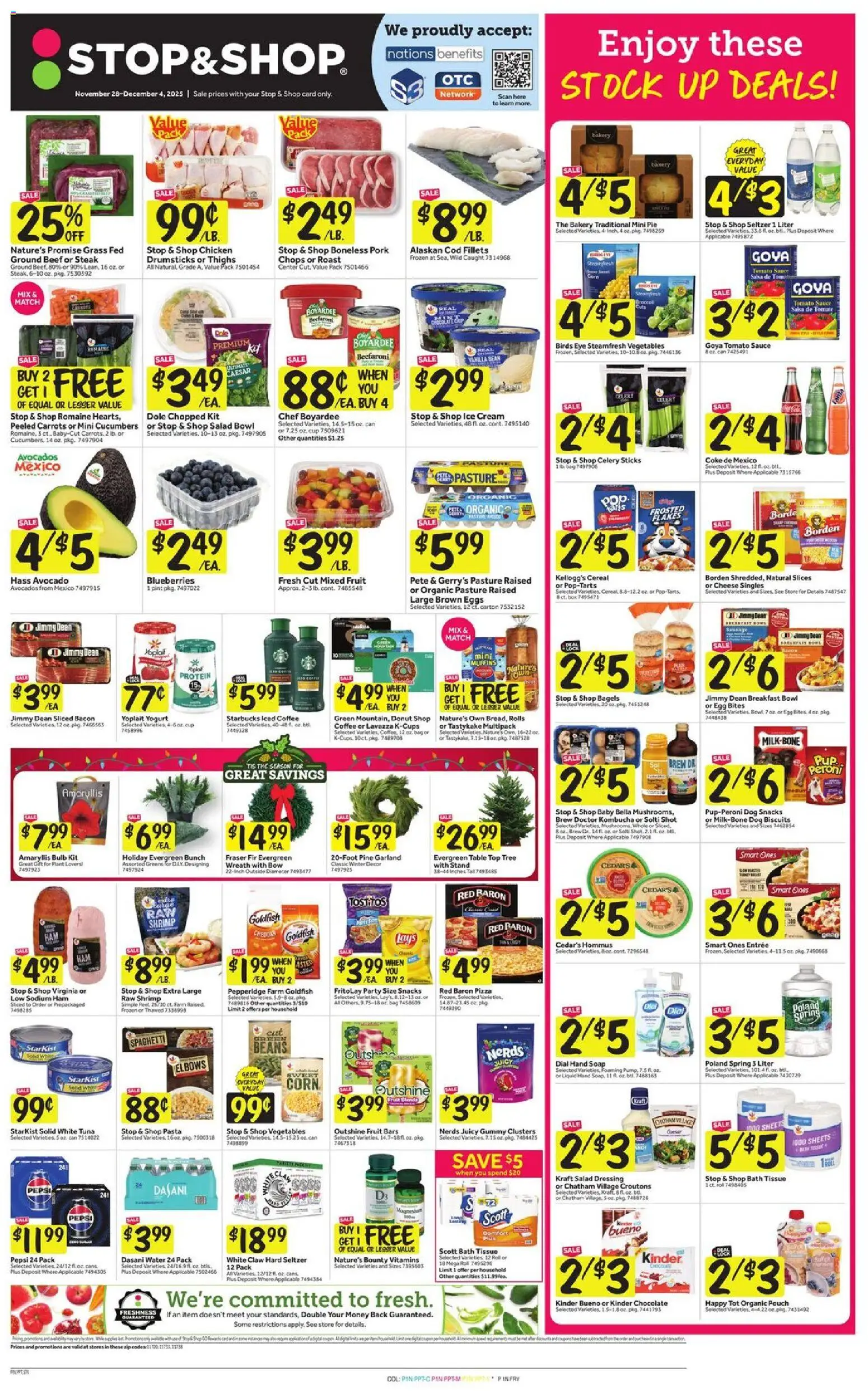 Stop & Shop Weekly Ad - valid from 28.11.2025 | Page: 1