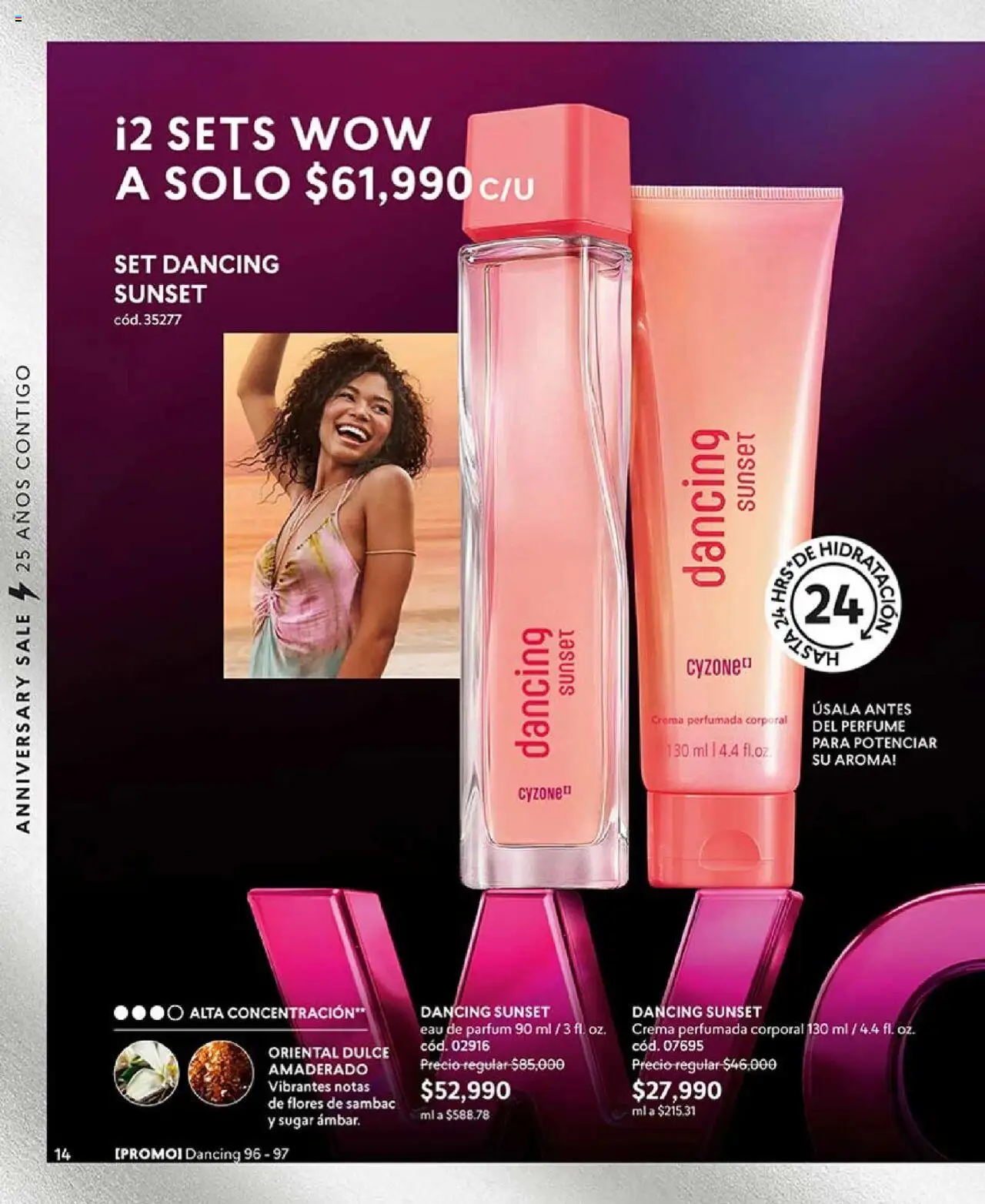 CyZone revista - valida desde el 16.06.2025 | Página: 14 | Productos: Crema, Perfume