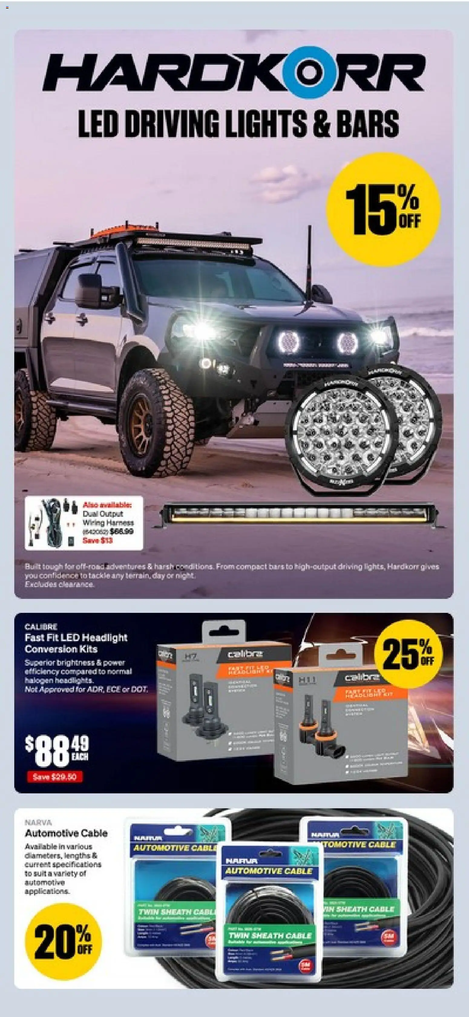 Supercheap Auto catalogue - valid from 21.01.2026 | Page: 43 | Products: Kits, Suit, Cable