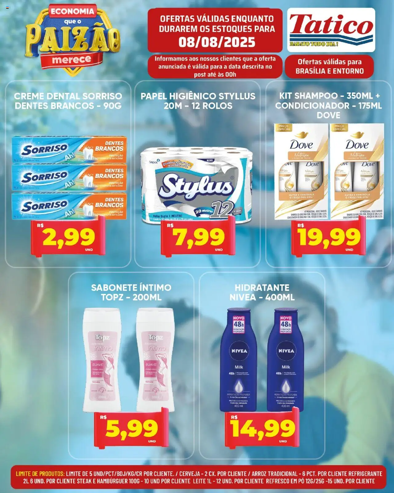 Tatico Folheto - válido de 09.08.2025 | Página: 11 | Produtos: Shampoo, Refresco, Cerveja, Refrigerante