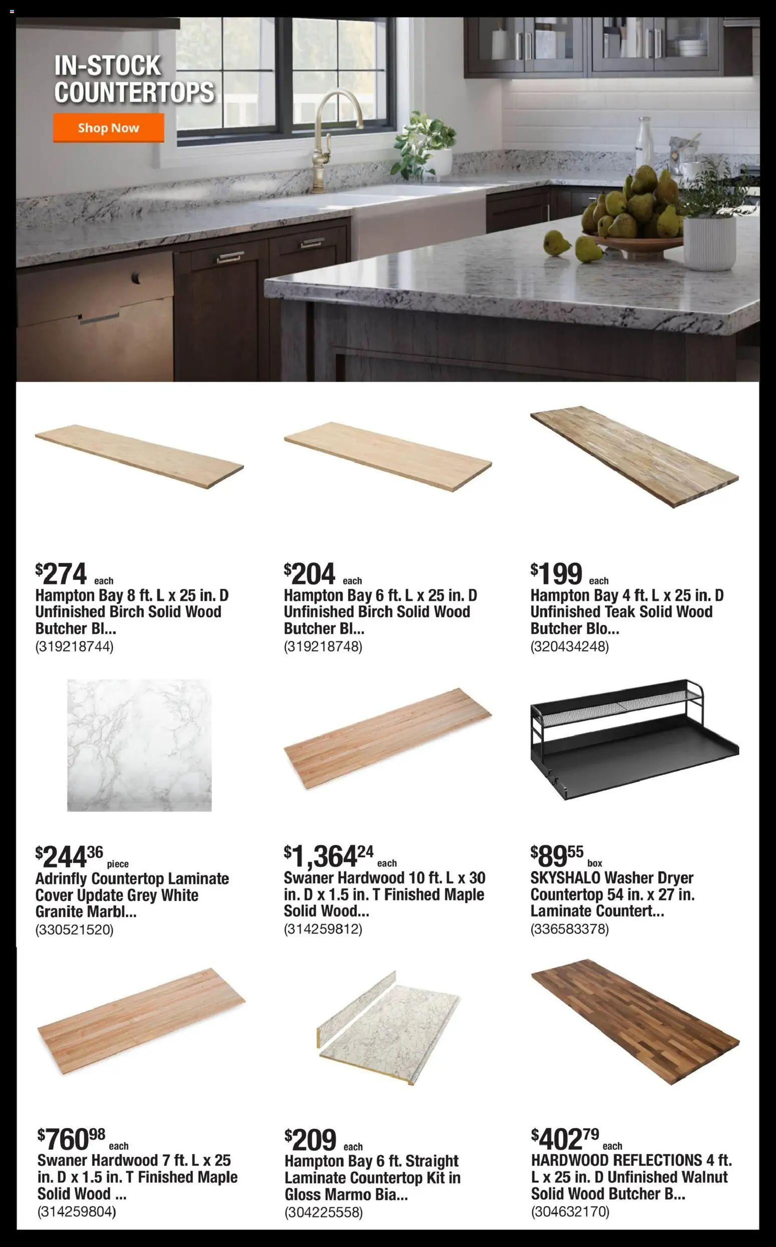 Home Depot Shop Pro Ad - IL - valid from 22.12.2025 | Page: 2 | Products: Washer, Dryer