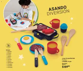 Vista previa de Juego de parrilla kids, Plástico. (196880) 16 pts, nuevo folleto de la tienda, válido en México a partir del 09.10.2025 | Página: 183 | Productos: Juego, Parrilla