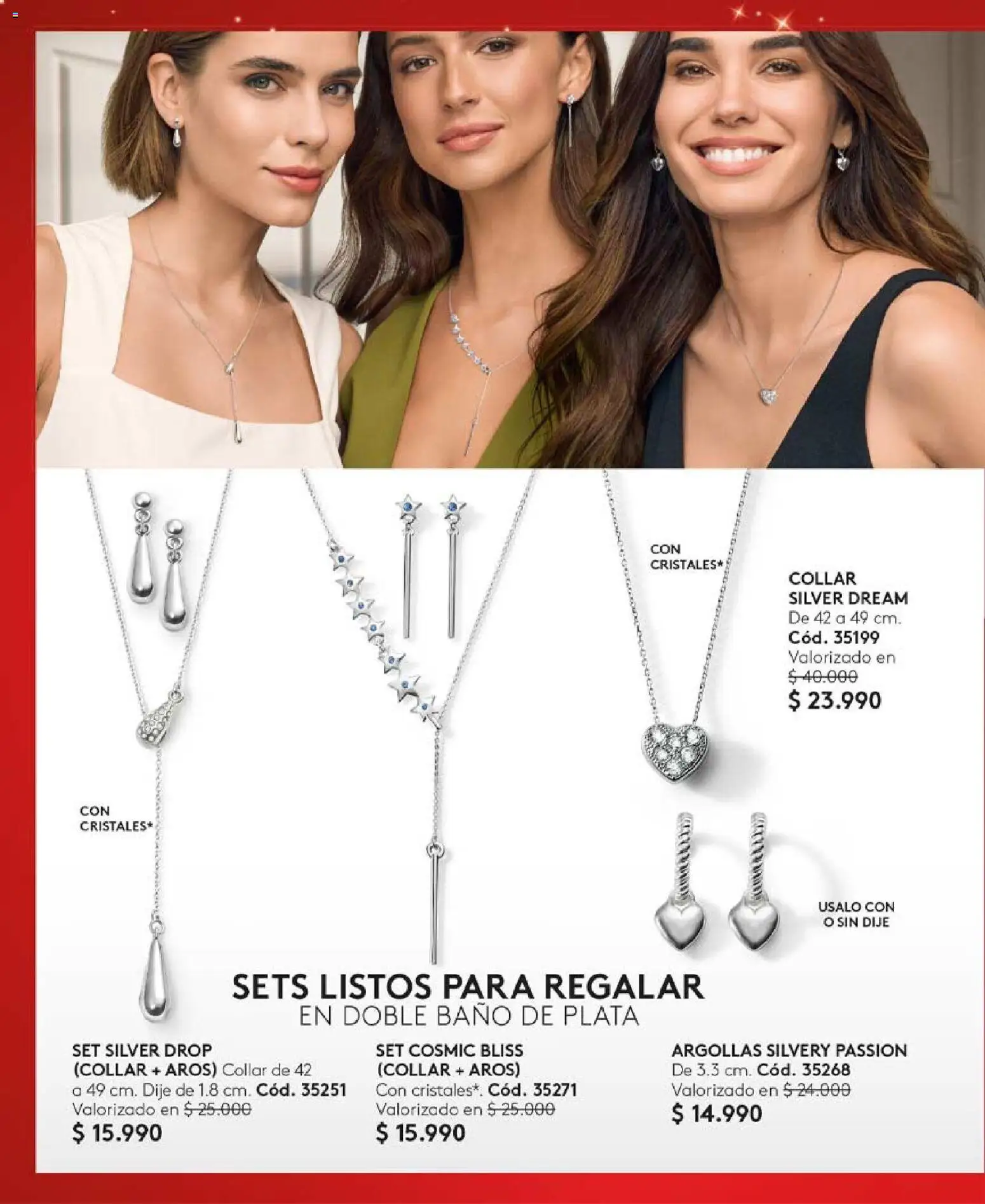 Catálogo Ésika Campaña 18 │ válido desde el 01.12.2025 | Página: 82 | Productos: Baño, Collar, Aros, Dije