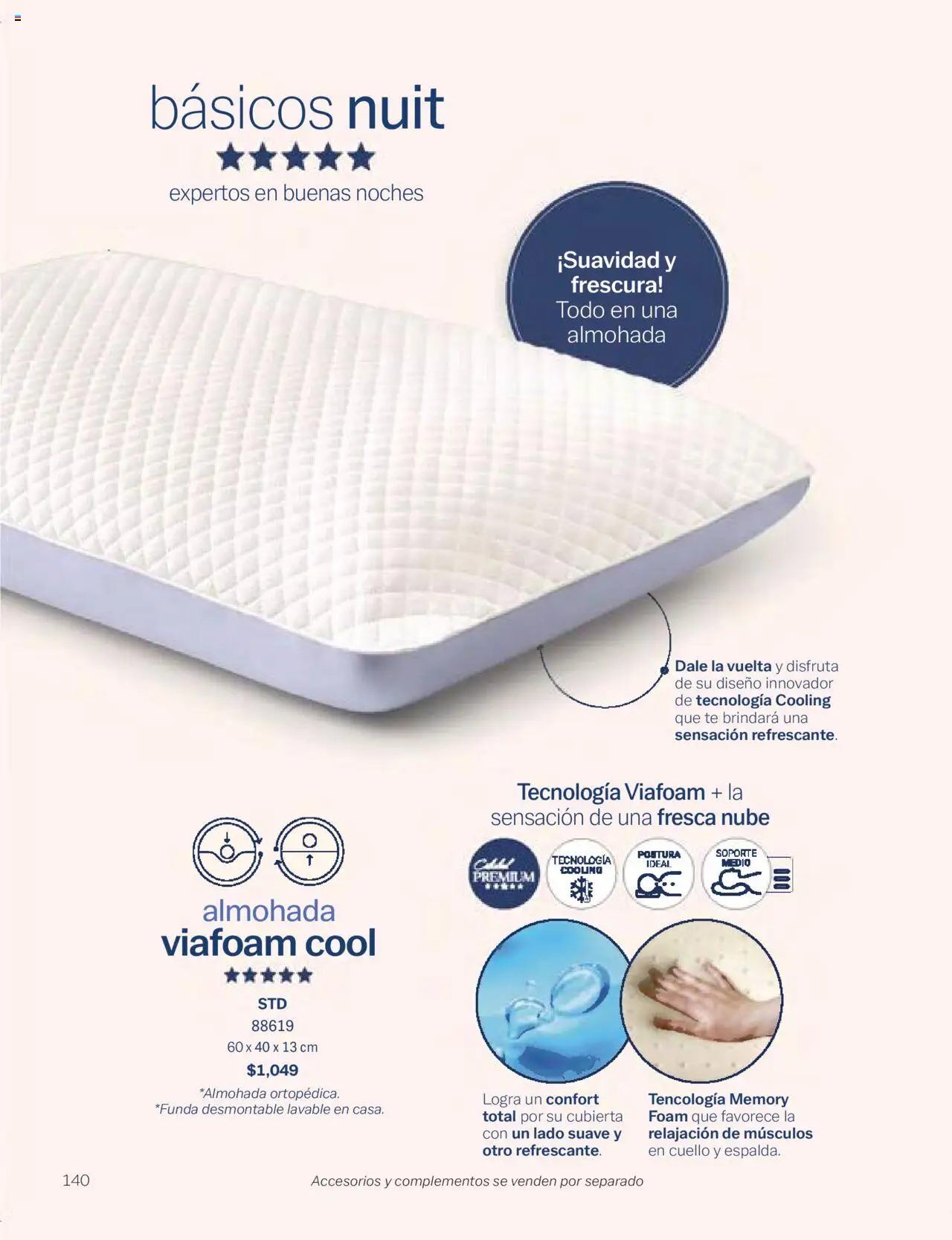 Nuevas ofertas de Vianney válidas en toda la República Mexicana desde el 24.01.2025. ¡Encuentra las mejores ofertas en Vianney catálogo Chavos! | Página: 142 | Productos: Almohada, Té