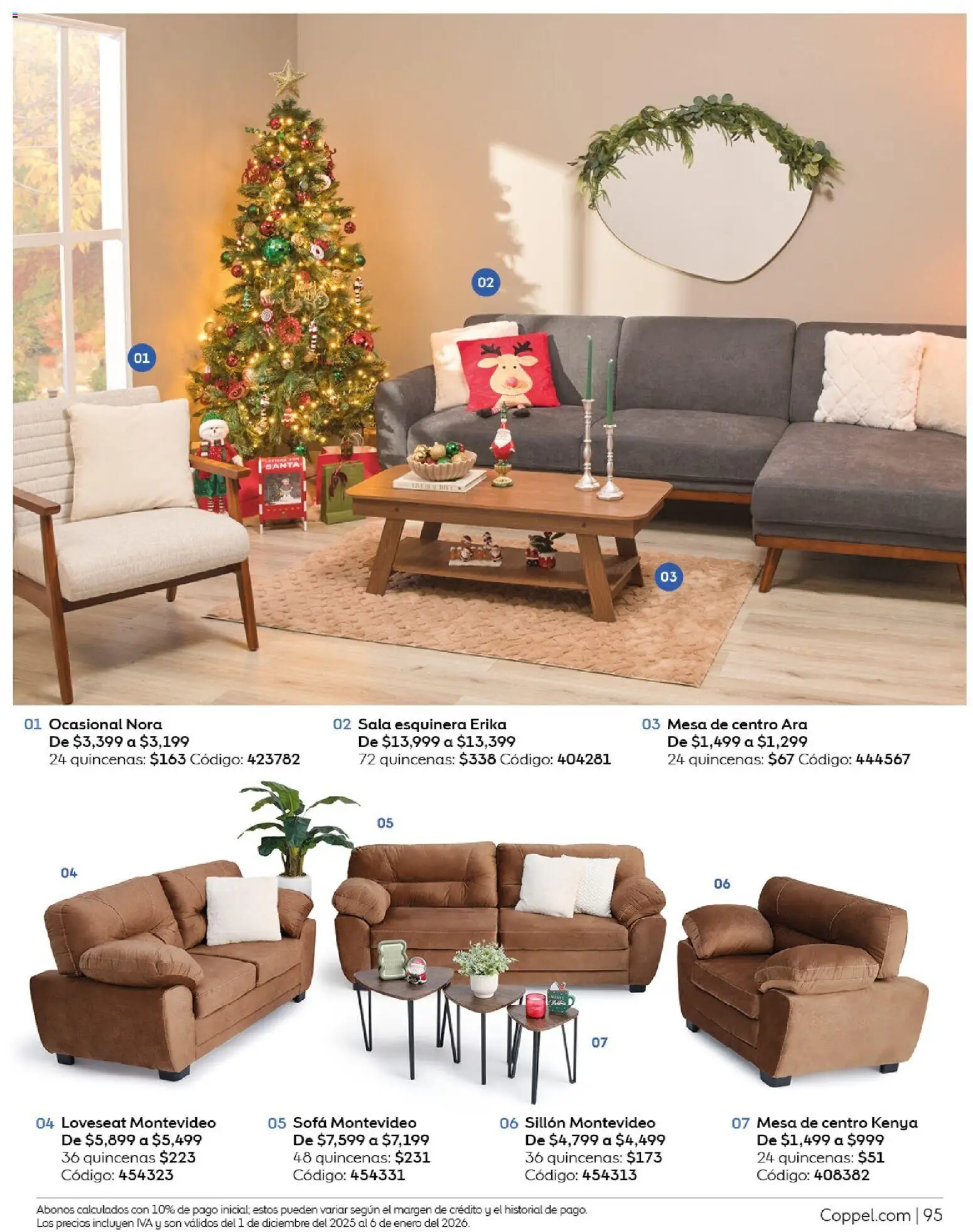 Nuevas ofertas de Coppel válidas en toda la República Mexicana desde el 01.12.2025. ¡Encuentra las mejores ofertas en Coppel catálogo Regalos A Lo Grande! | Página: 95