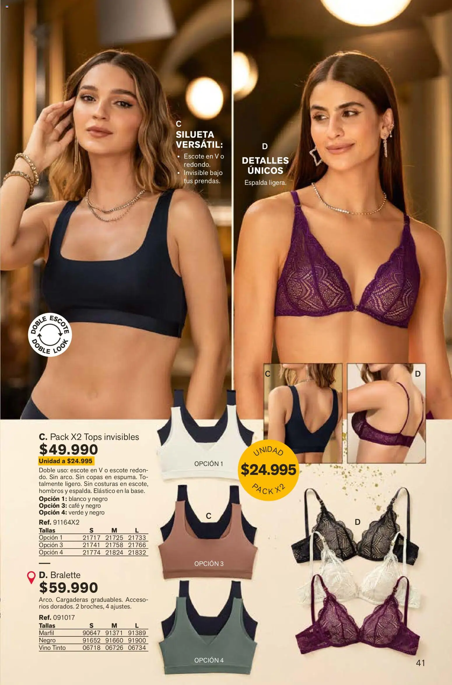 Leonisa revista - valida desde el 07.12.2025 | Página: 41 | Productos: Brazo de reina, Café, Vino