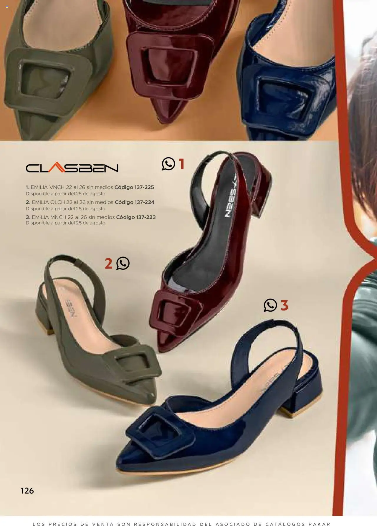 Nuevas ofertas de SC Pakar válidas en toda la República Mexicana desde el 24.07.2025. ¡Encuentra las mejores ofertas en SC Pakar Catálogo Mujer otoño / invierno! | Página: 126