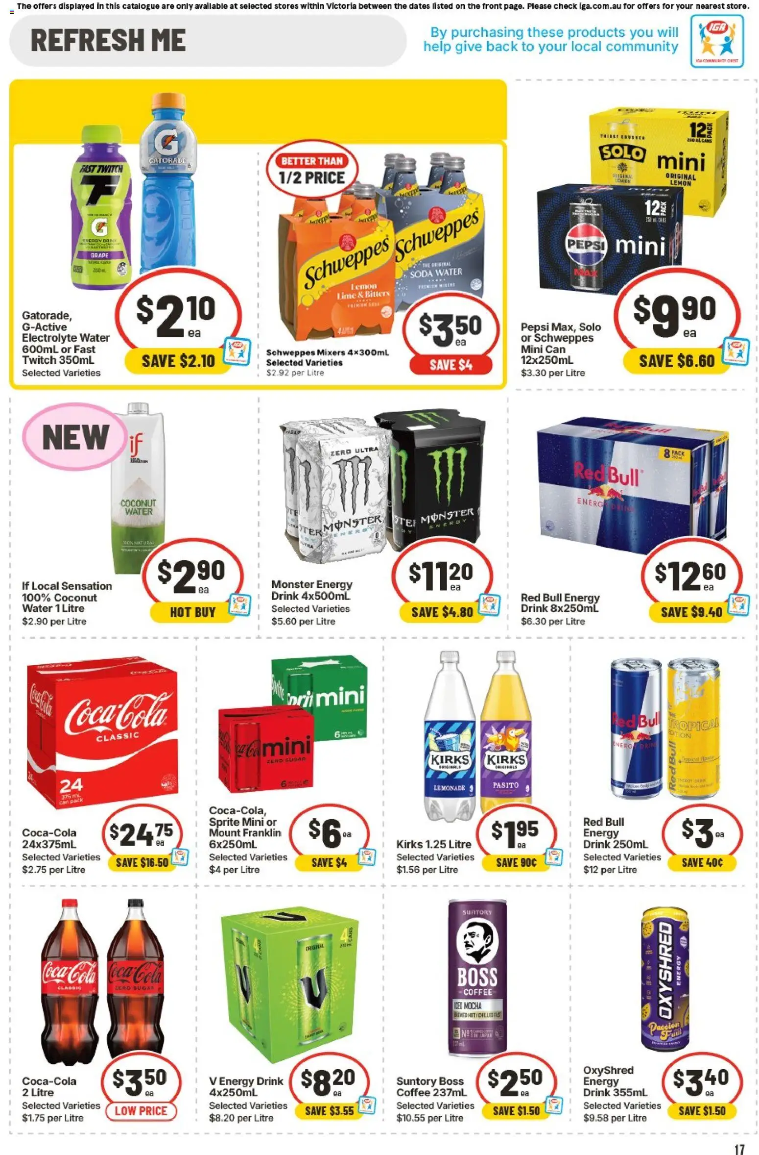IGA catalogue - valid from 04.02.2026 | Page: 23 | Products: Crackers, Chicken, Biscuits, Salt