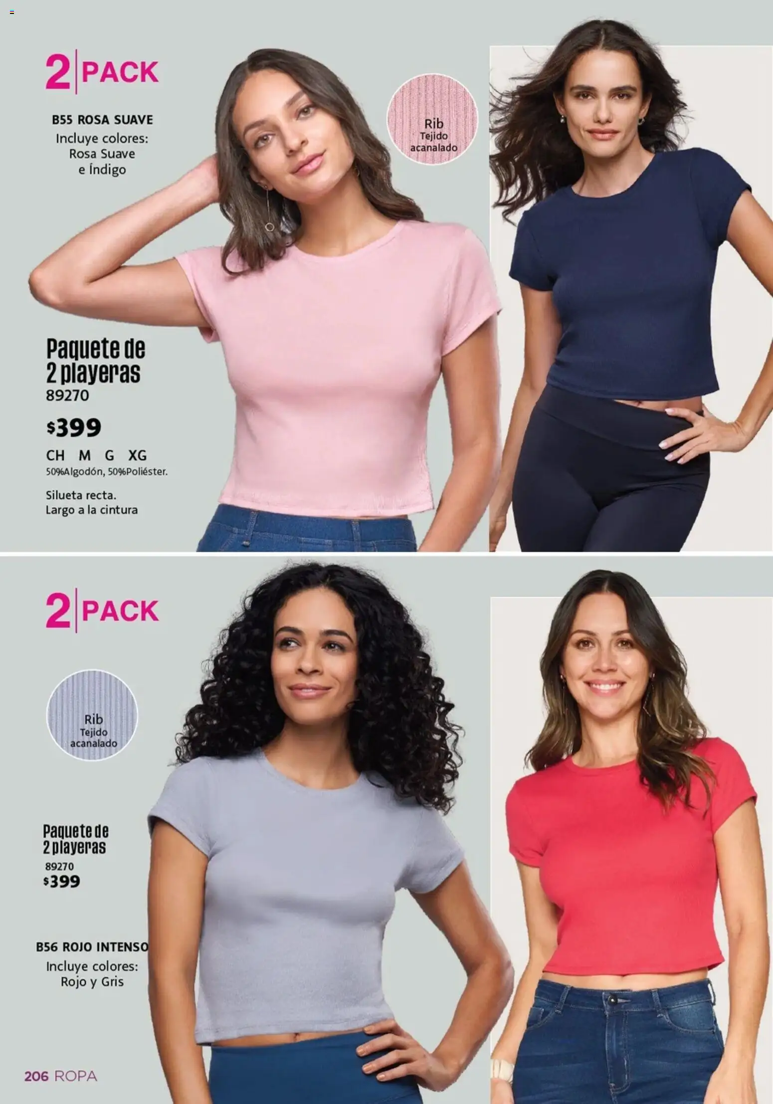 Nuevas ofertas de Ilusión válidas en toda la República Mexicana desde el 01.03.2026. ¡Encuentra las mejores ofertas en Ilusión catálogo Primavera! | Página: 208 | Productos: Ropa