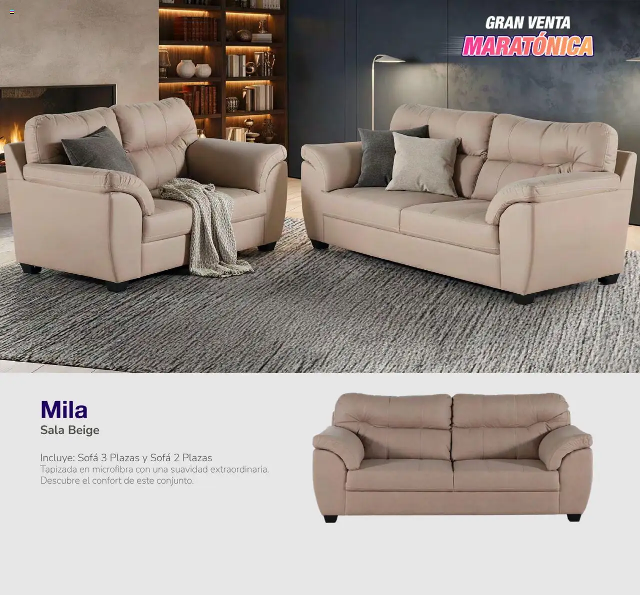 Nuevas ofertas de Muebles Dico válidas en toda la República Mexicana desde el 03.10.2025. ¡Encuentra las mejores ofertas en Muebles Dico - Catálogo Gran Venta Maratónica ! | Página: 6 | Productos: Sofá