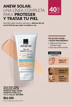 Catálogo AVON Campaña 10B │ válido desde el 03.06.2025 | Página: 15 | Productos: Mate, Protector solar, Loción, Uva