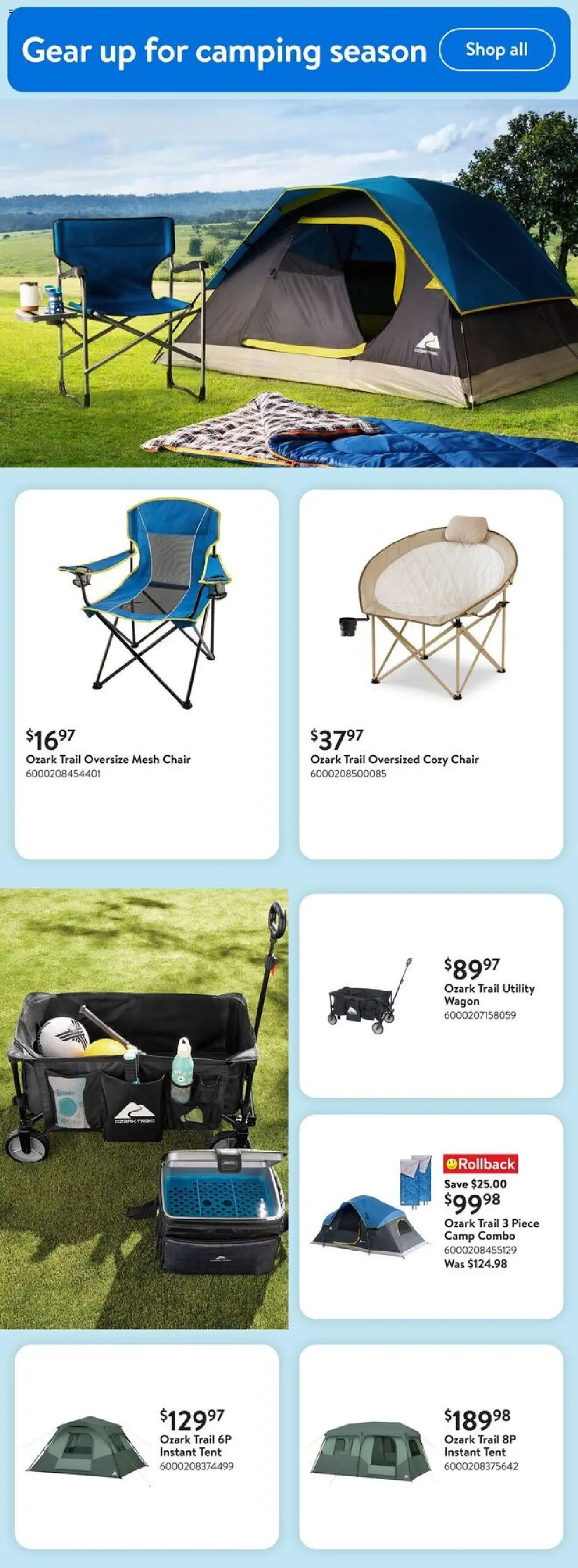 Walmart flyer valid from 19.06.2025 | Page: 18 | Products: Chair