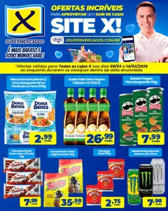 X Supermercados - Ofertas Online - Pré-Visualização do folheto da loja X Supermercados, válido de 09.02.2026