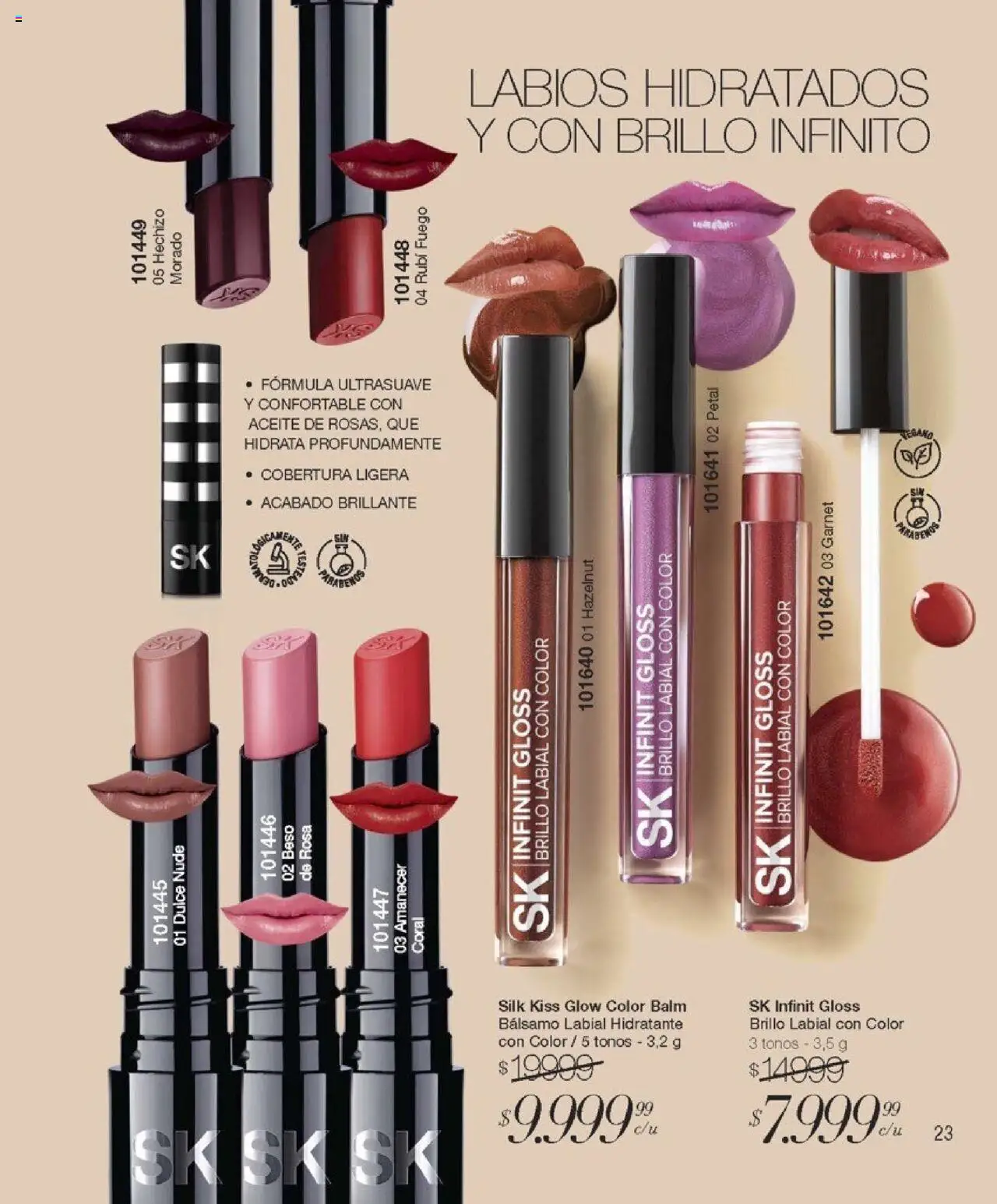 Violetta catálogo │ válido desde el 19.09.2025 | Página: 23 | Productos: Aceite, Brillo, Bálsamo