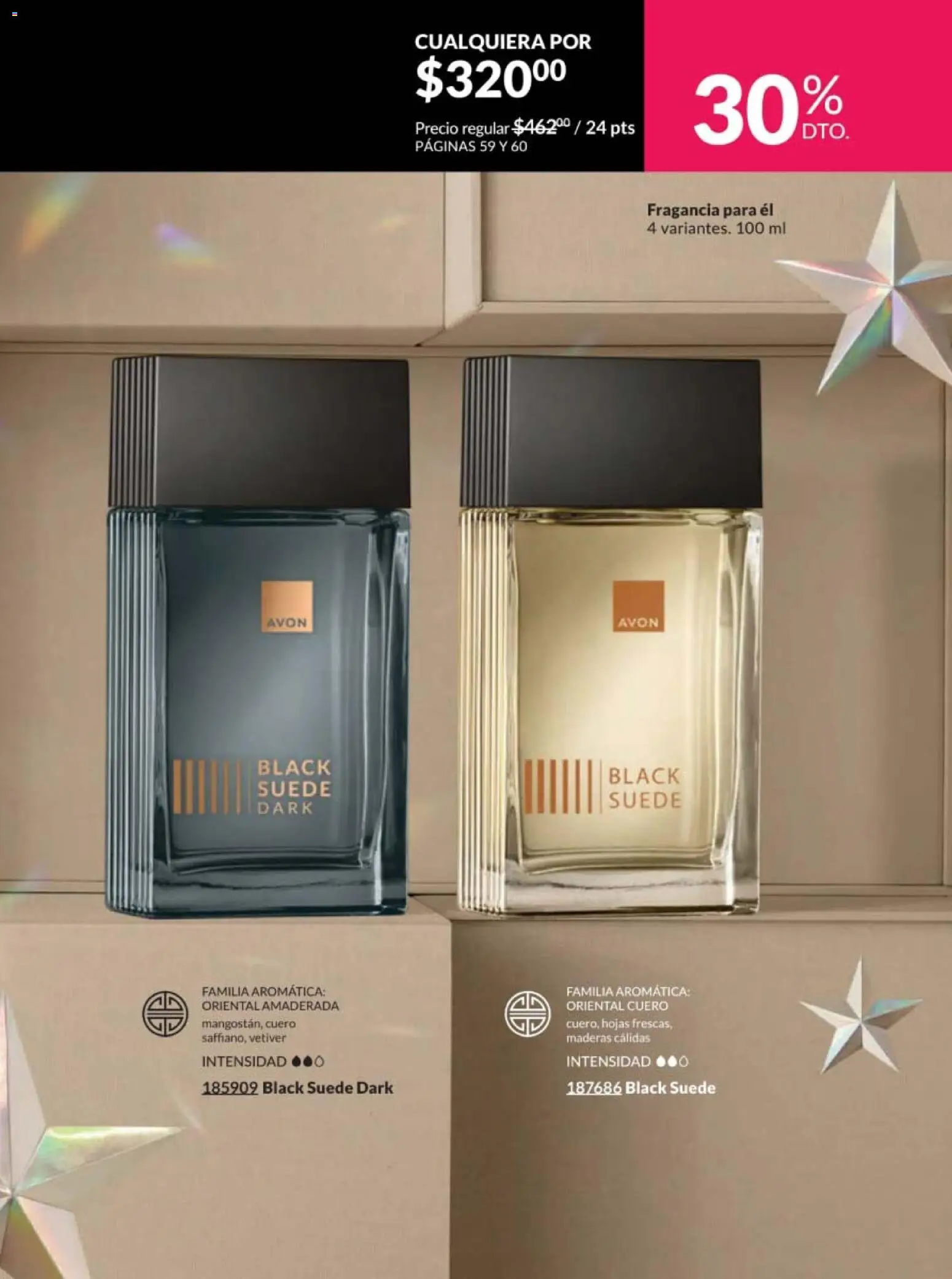 Nuevas ofertas de AVON válidas en toda la República Mexicana desde el 28.11.2025. ¡Encuentra las mejores ofertas en AVON campaña 18 2025! | Página: 59 | Productos: Perfume, Fragancia