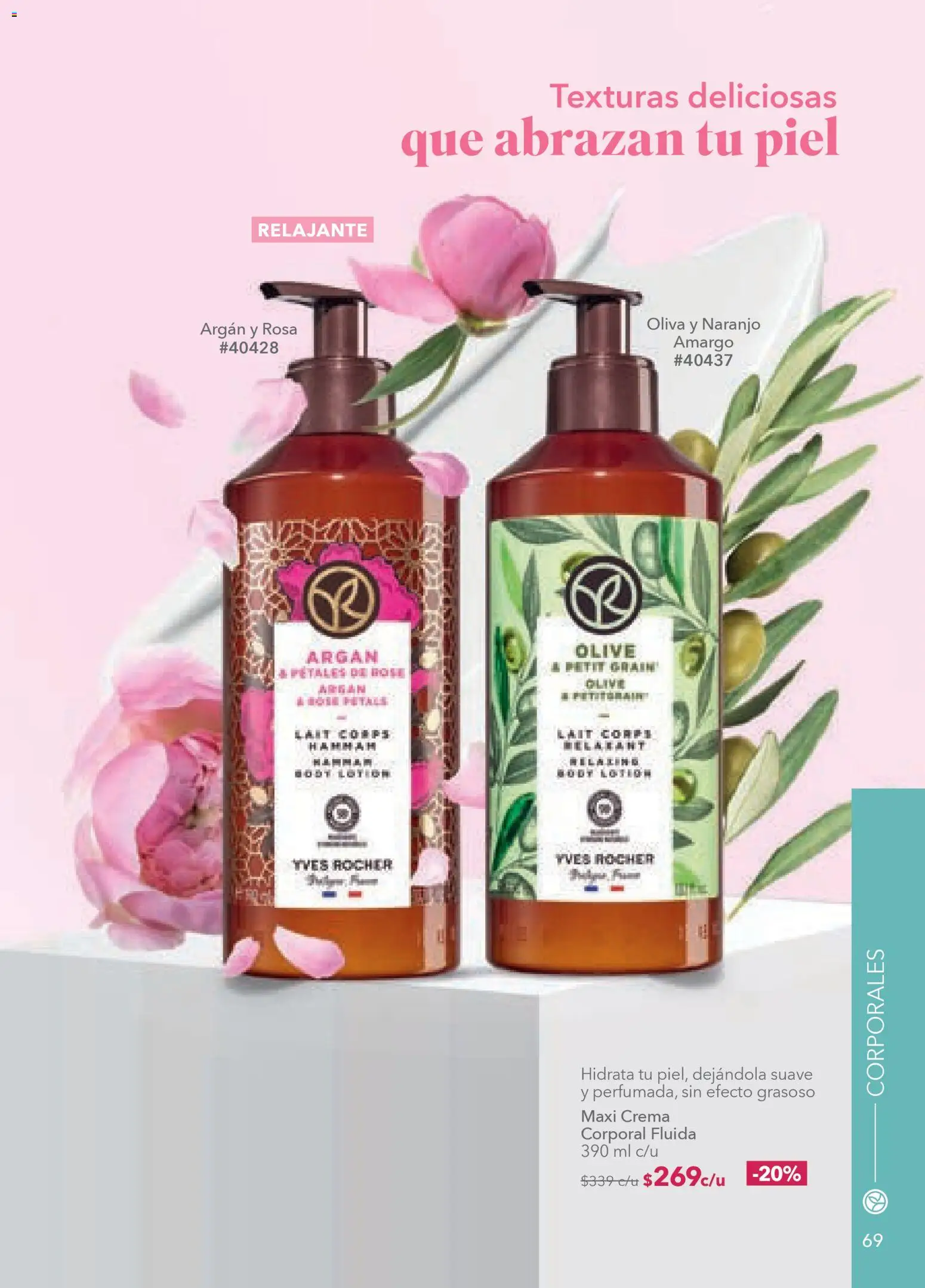 Nuevas ofertas de Yves Rocher válidas en toda la República Mexicana desde el 24.03.2026. ¡Encuentra las mejores ofertas en Yves Rocher campaña 5 2026! | Página: 71 | Productos: Crema, Body, Crema corporal