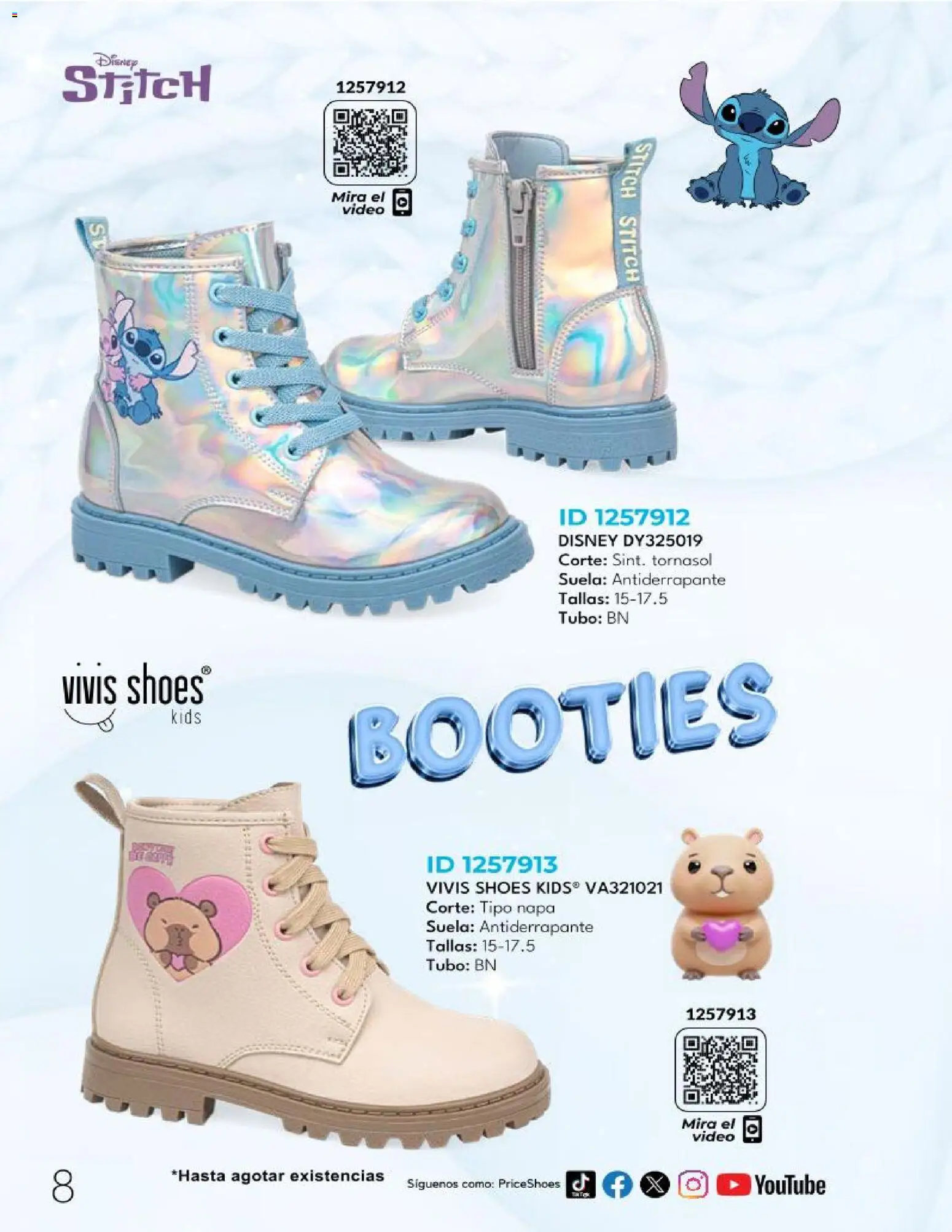 Nuevas ofertas de Price Shoes válidas en toda la República Mexicana desde el 06.12.2025. ¡Encuentra las mejores ofertas en Price Shoes catálogo Bebés! | Página: 8 | Productos: Video