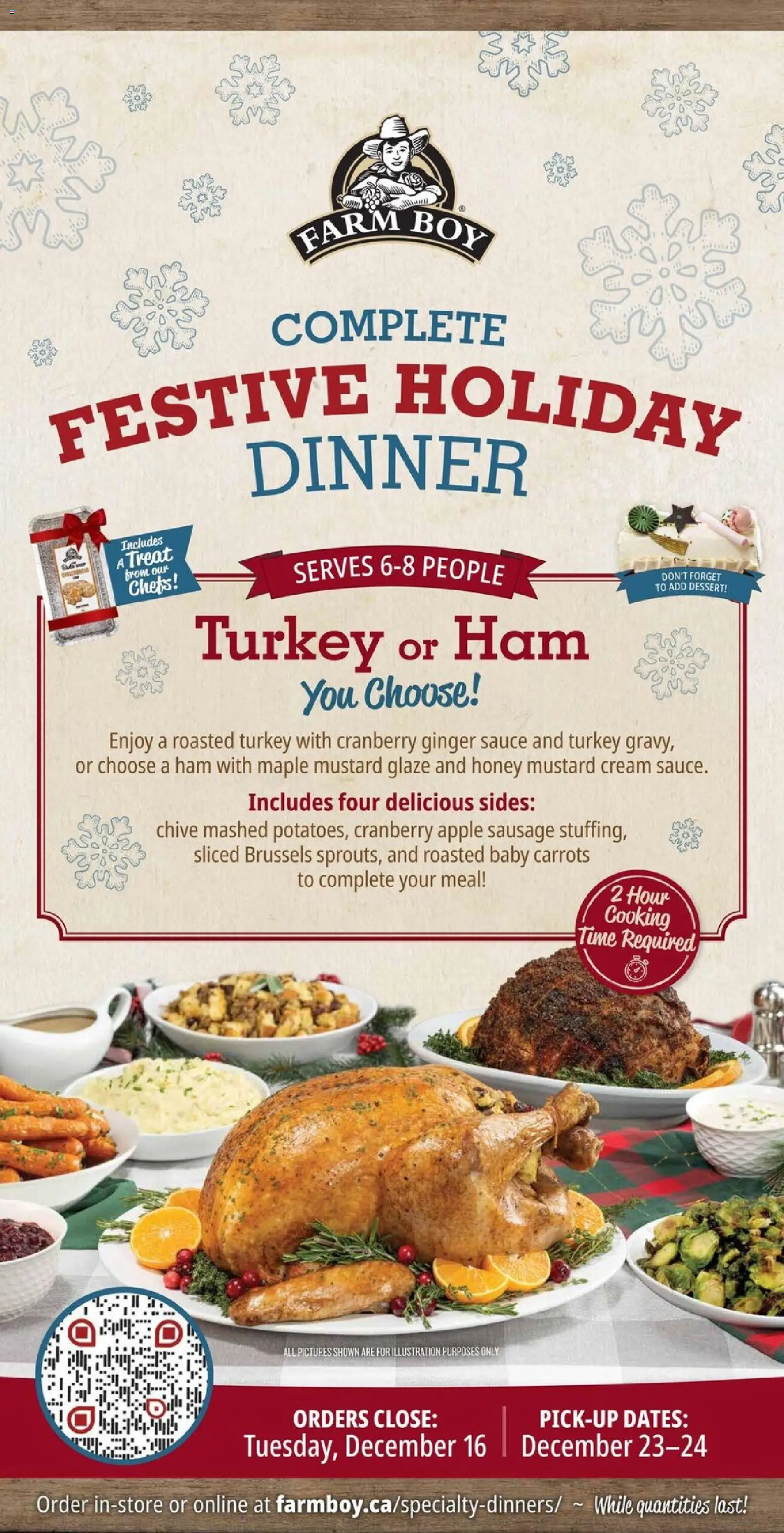 Farm Boy flyer valid from 27.11.2025 | Page: 7 | Products: Cream, Turkey, Ham