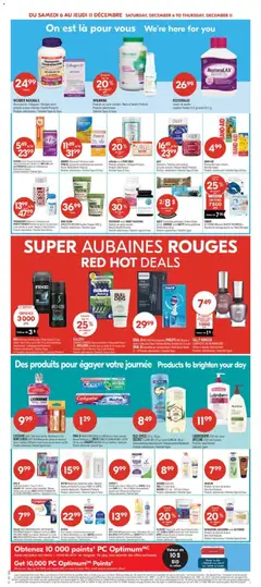 Preview of Pharmaprix weekly flyer / circulaire from shop Pharmaprix valid from 06.12.2025 | Page: 12 | Products: Iron, Brush, Nail polish, Mouthwash
