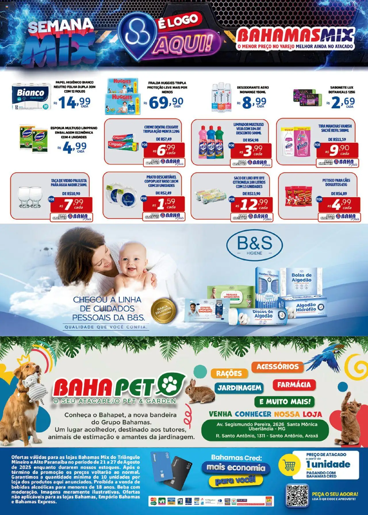 Bahamas Mix Folheto - válido de 21.08.2025 | Página: 4 | Produtos: Esponja, Limpador multiuso, Sabonete, Papel higiênico