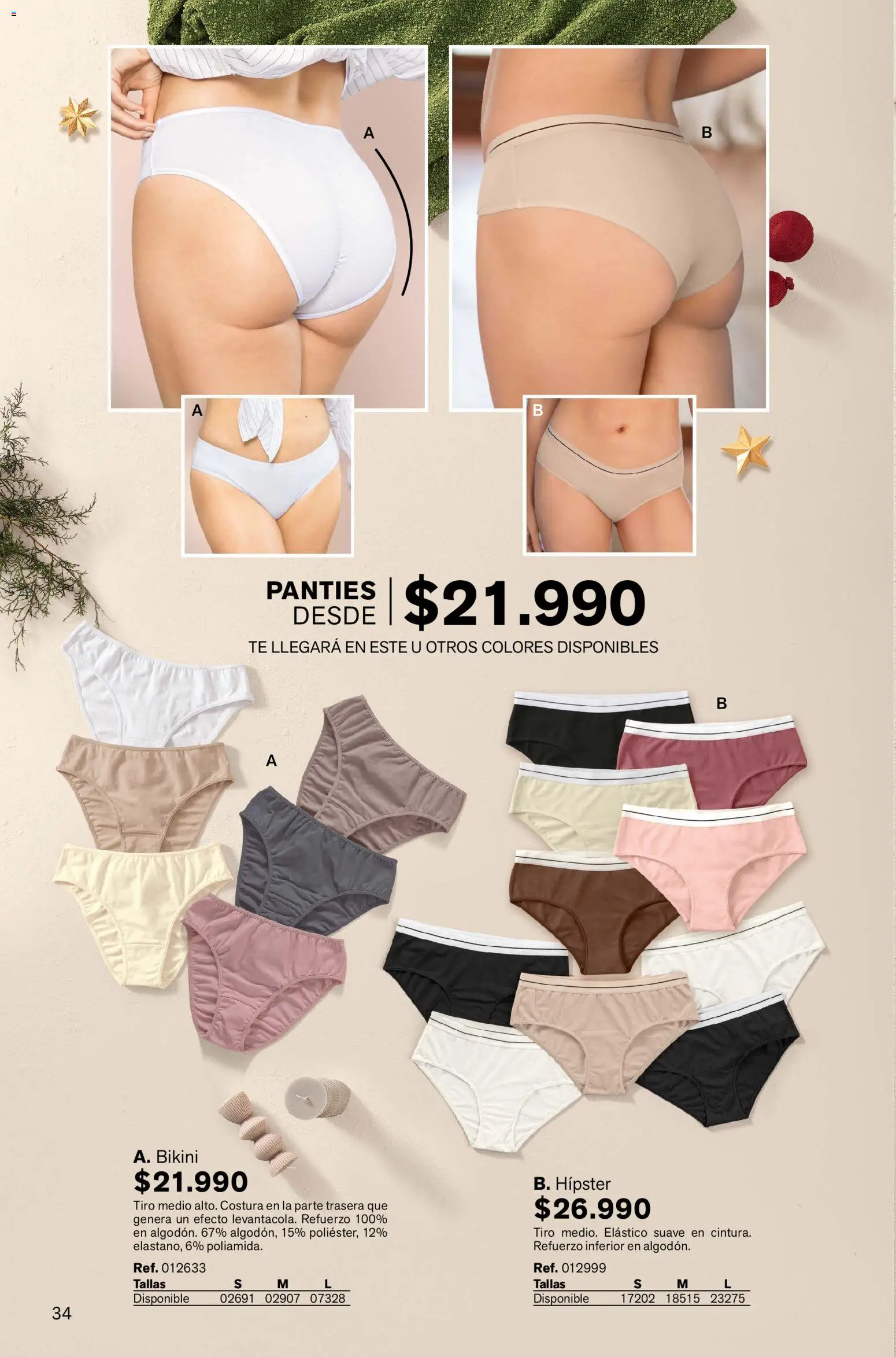 Leonisa revista - valida desde el 13.11.2025 | Página: 34 | Productos: Té, Bikini