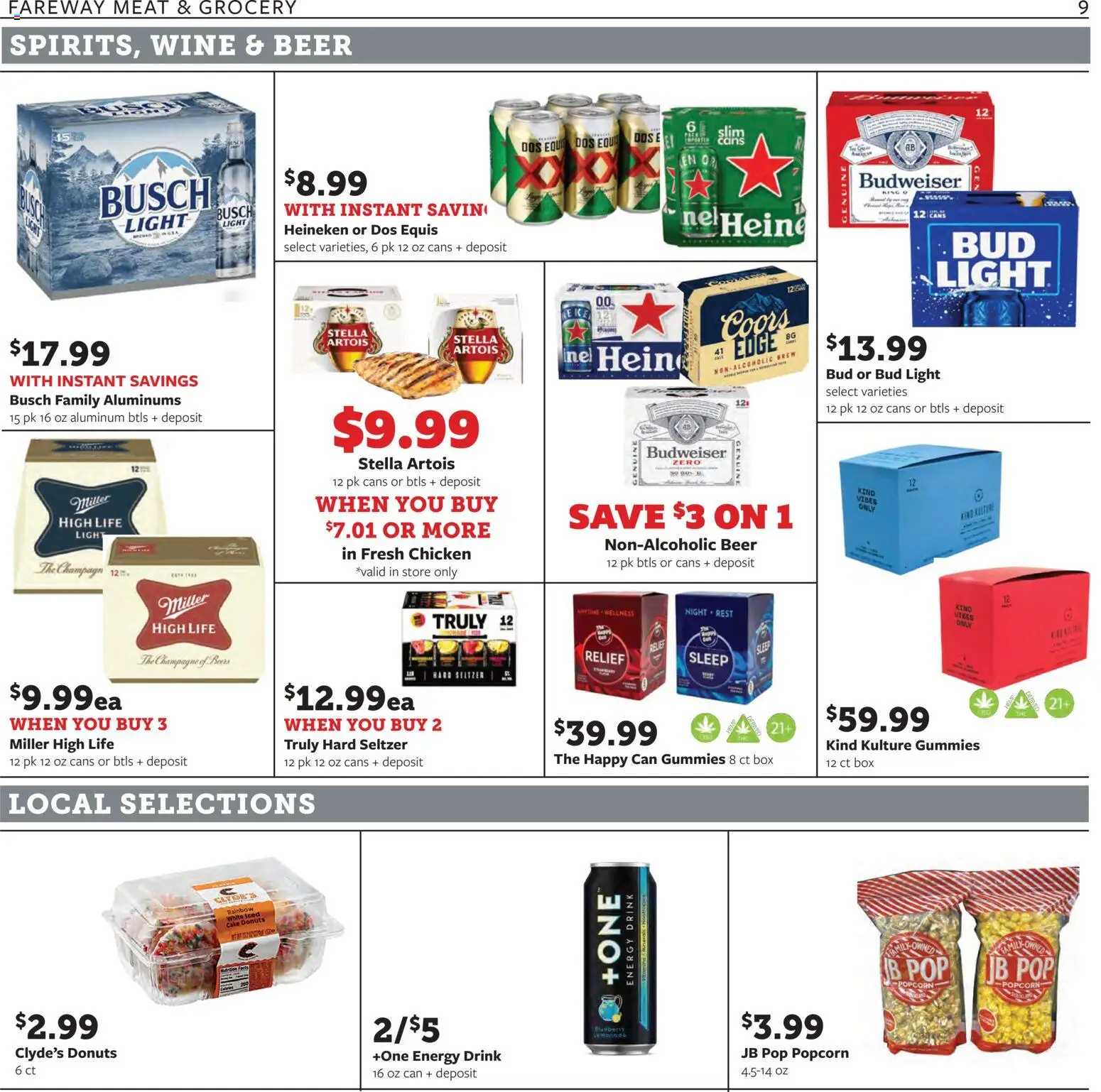Fareway Weekly Ad - valid from 05.01.2026 | Page: 10 | Products: Box, Wine, Beer