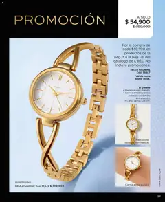 L'Bel catálogo C05/2026 -  Vista previa de la revista de la tienda L'Bel valido desde el 13.03.2026 | Página: 27 | Productos: Reloj, Pulsera, Individual