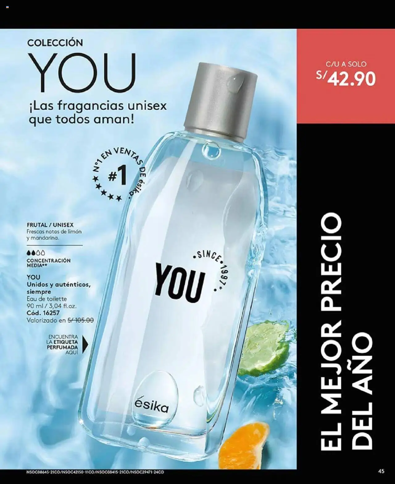 Catálogo Ésika válido desde 22.08.2025 | Página: 45 | Productos: EAU de Toilette