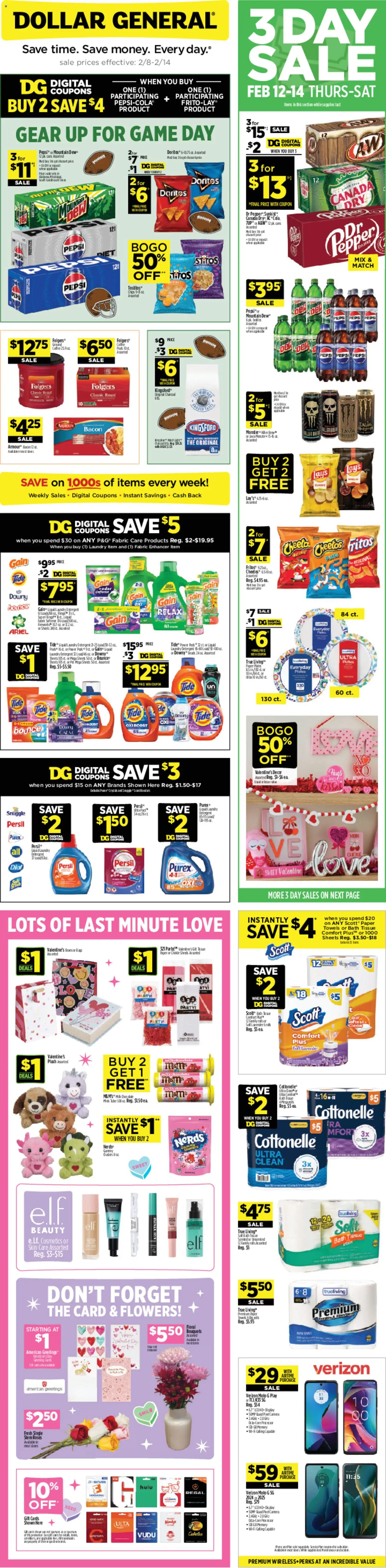 Dollar General Weekly Ad - valid from 08.02.2026 | Page: 1