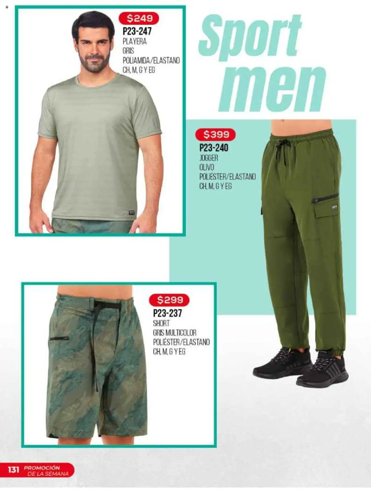 Nuevas ofertas de Cklass válidas en toda la República Mexicana desde el 01.10.2025. ¡Encuentra las mejores ofertas en Cklass - Catálogo Especial Caballero! | Página: 243 | Productos: Playera, Short