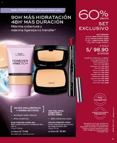 Vista previa de folleto L'Bel - Campaña 17 de la L'Bel válido desde 24.10.2025 | Página: 81 | Productos: Té, Maquillaje