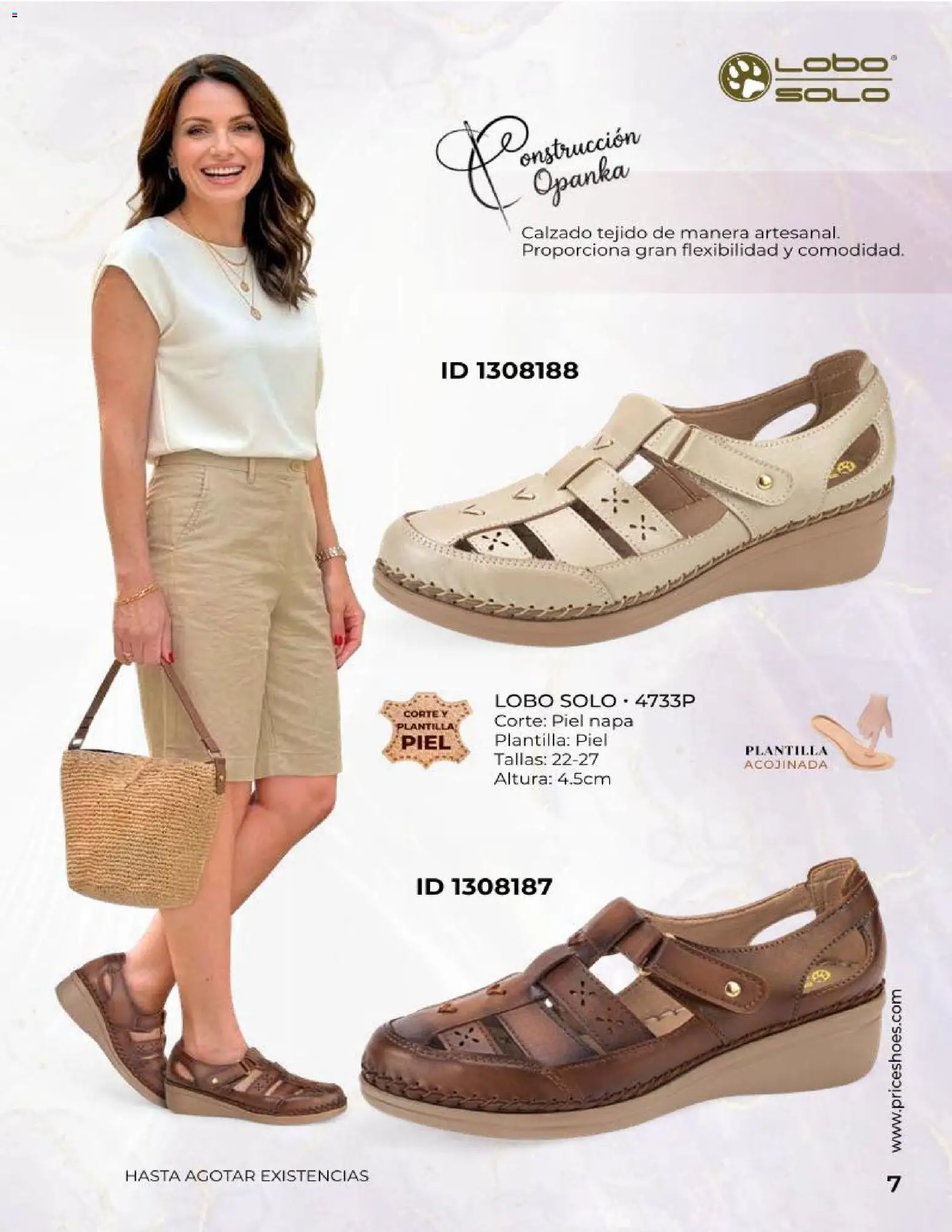 Nuevas ofertas de Price Shoes válidas en toda la República Mexicana desde el 23.04.2026. ¡Encuentra las mejores ofertas en Price Shoes catálogo Especial Confort! | Página: 7